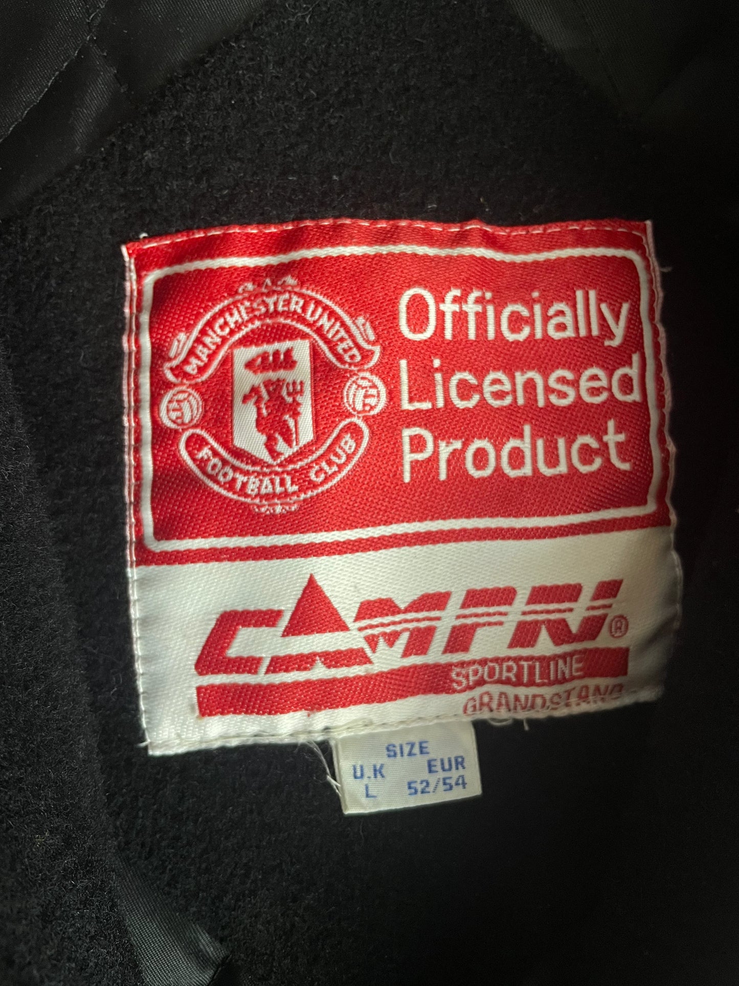 Store Top • Bomber • Manchester United • 1990 • Size L 