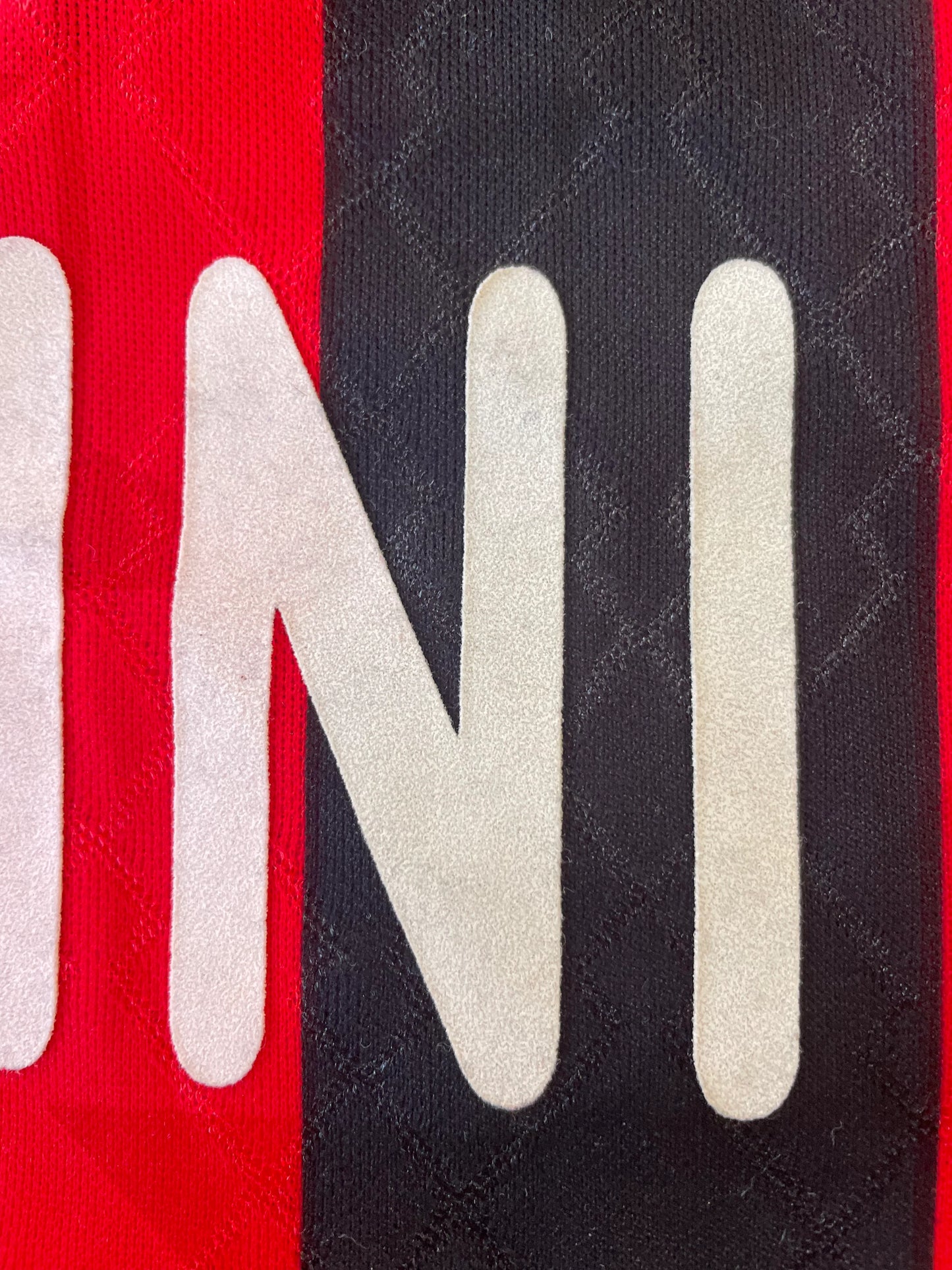 Store Shirt • AC Milan • 1995 • Lotto • Home • #3 • Paolo Maldini • Size XL