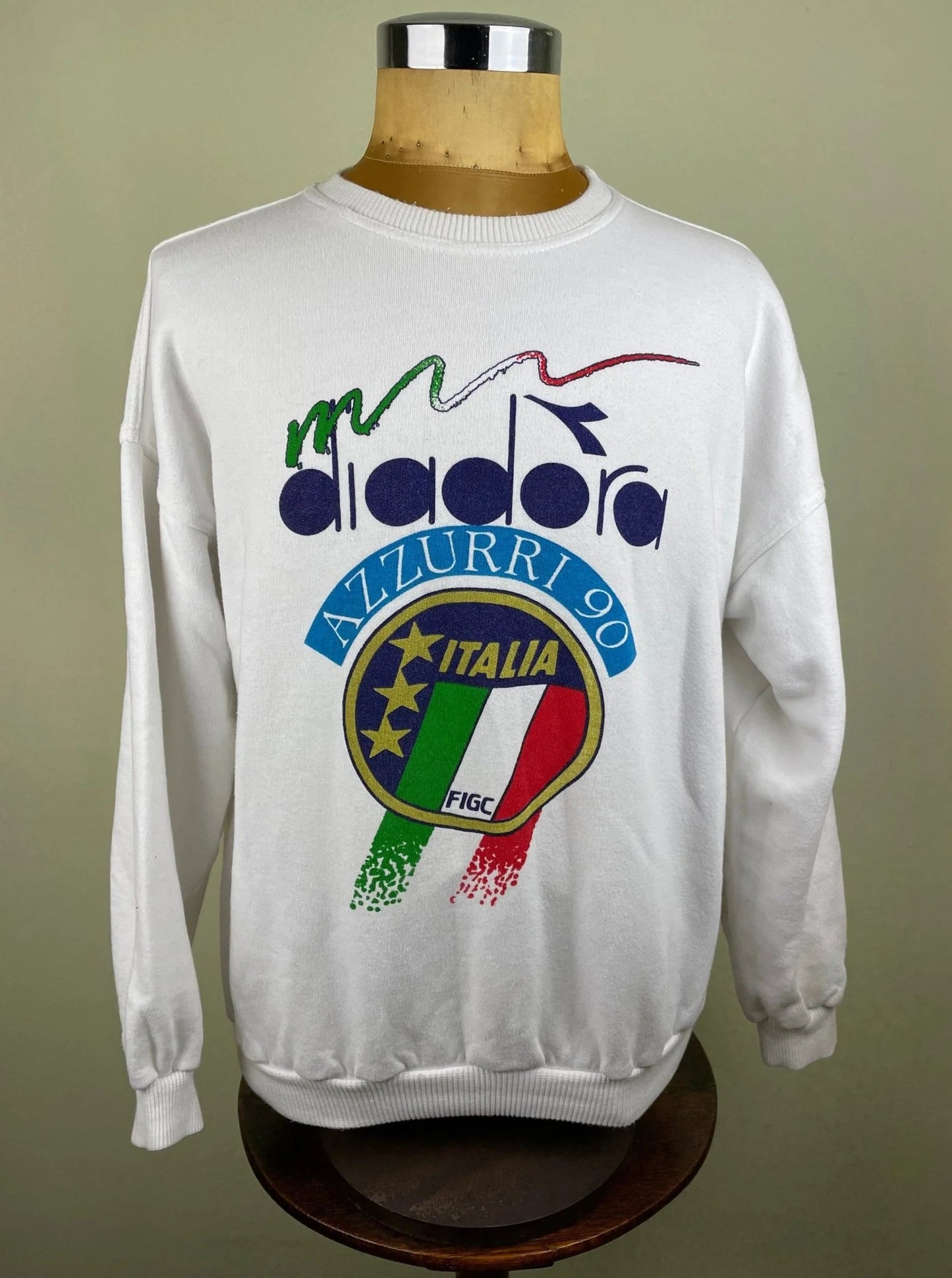 Store Top • 1990 • Italia • Azzurri 90 Diadora Sweater