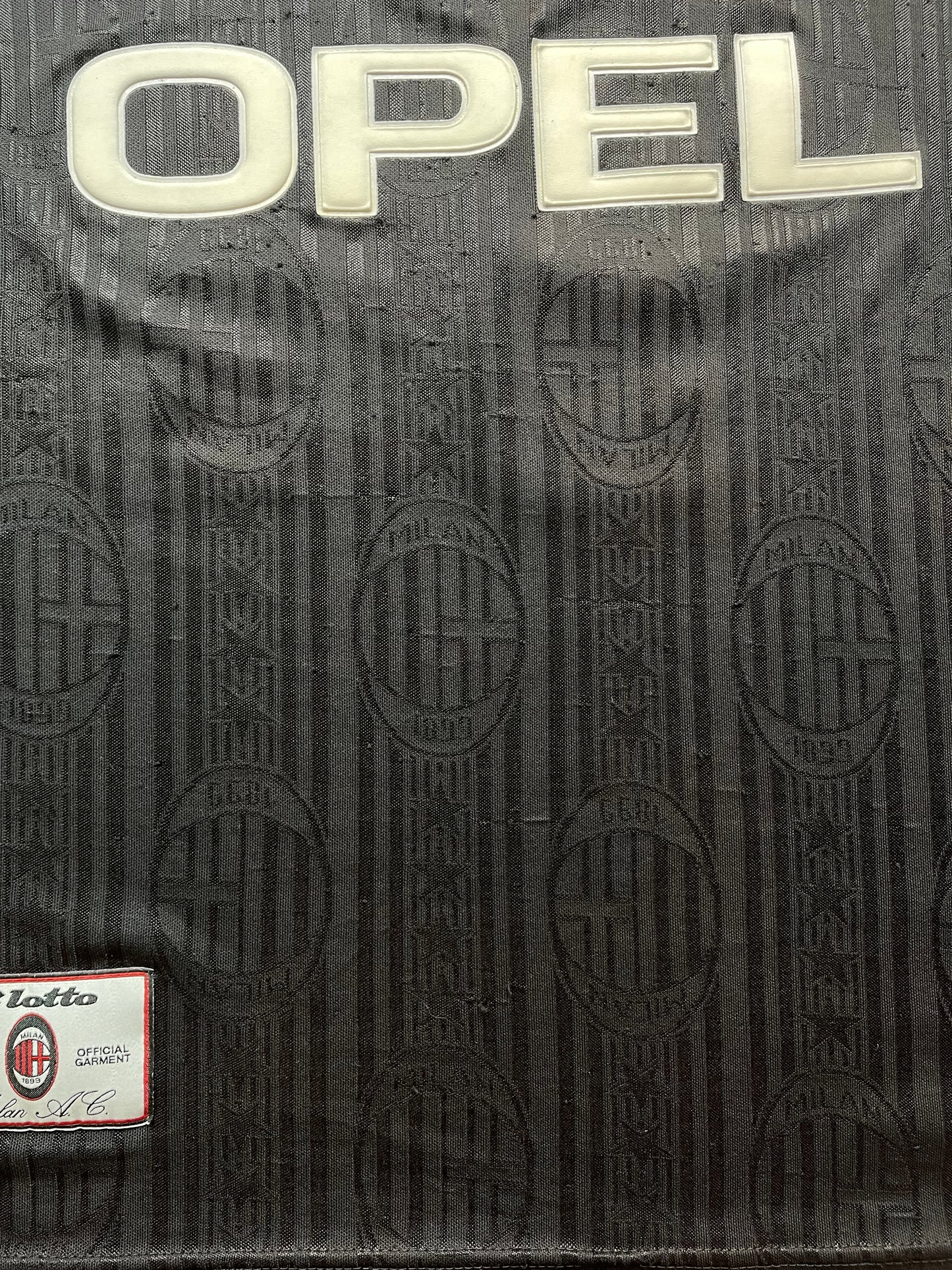 Store Shirt • AC Milan • 1997 • Lotto • Third • Ibou Ba • Size L