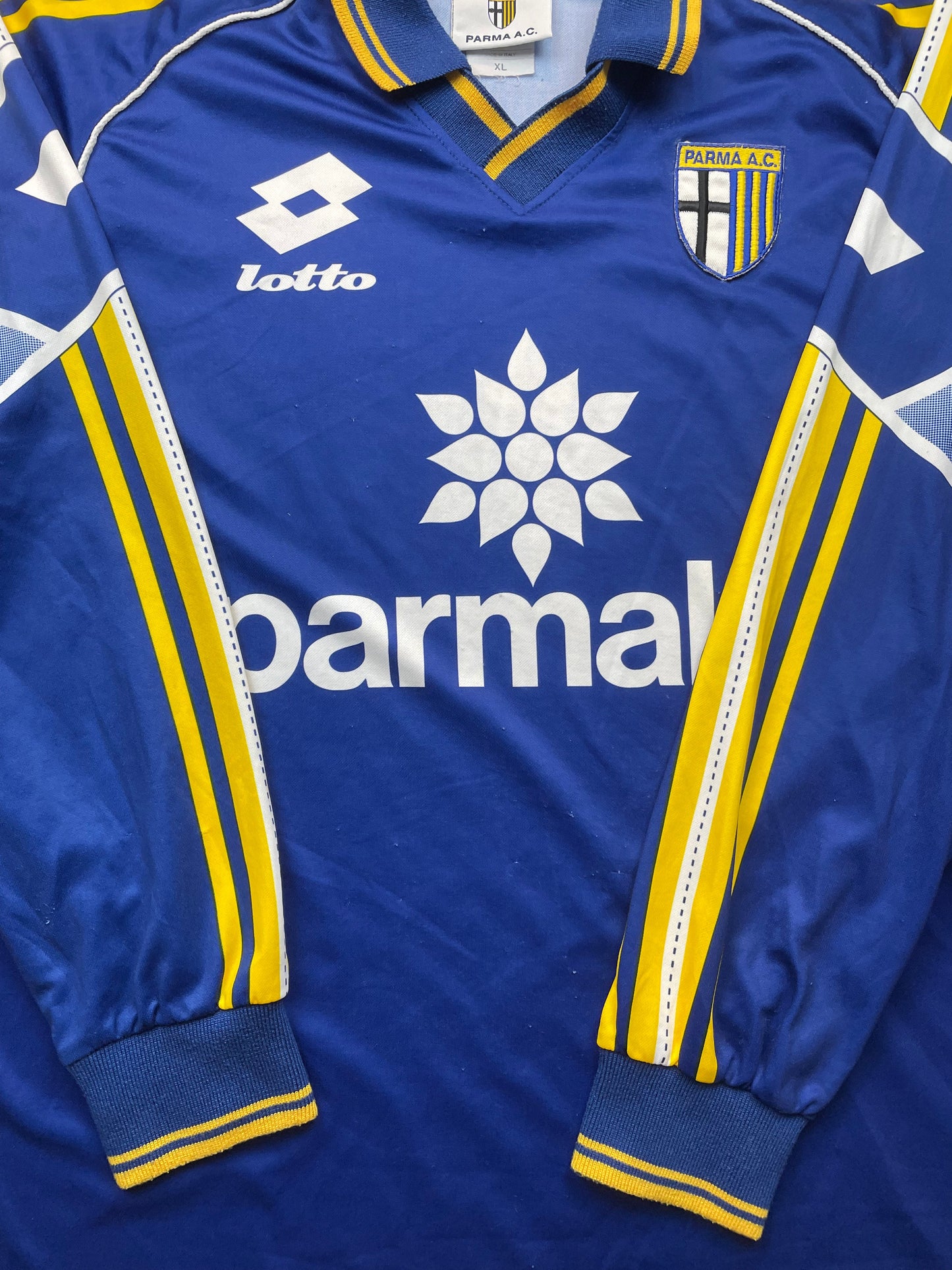 Player Issue Training • Parma • 1998 • Lotto Training Top • Size XL