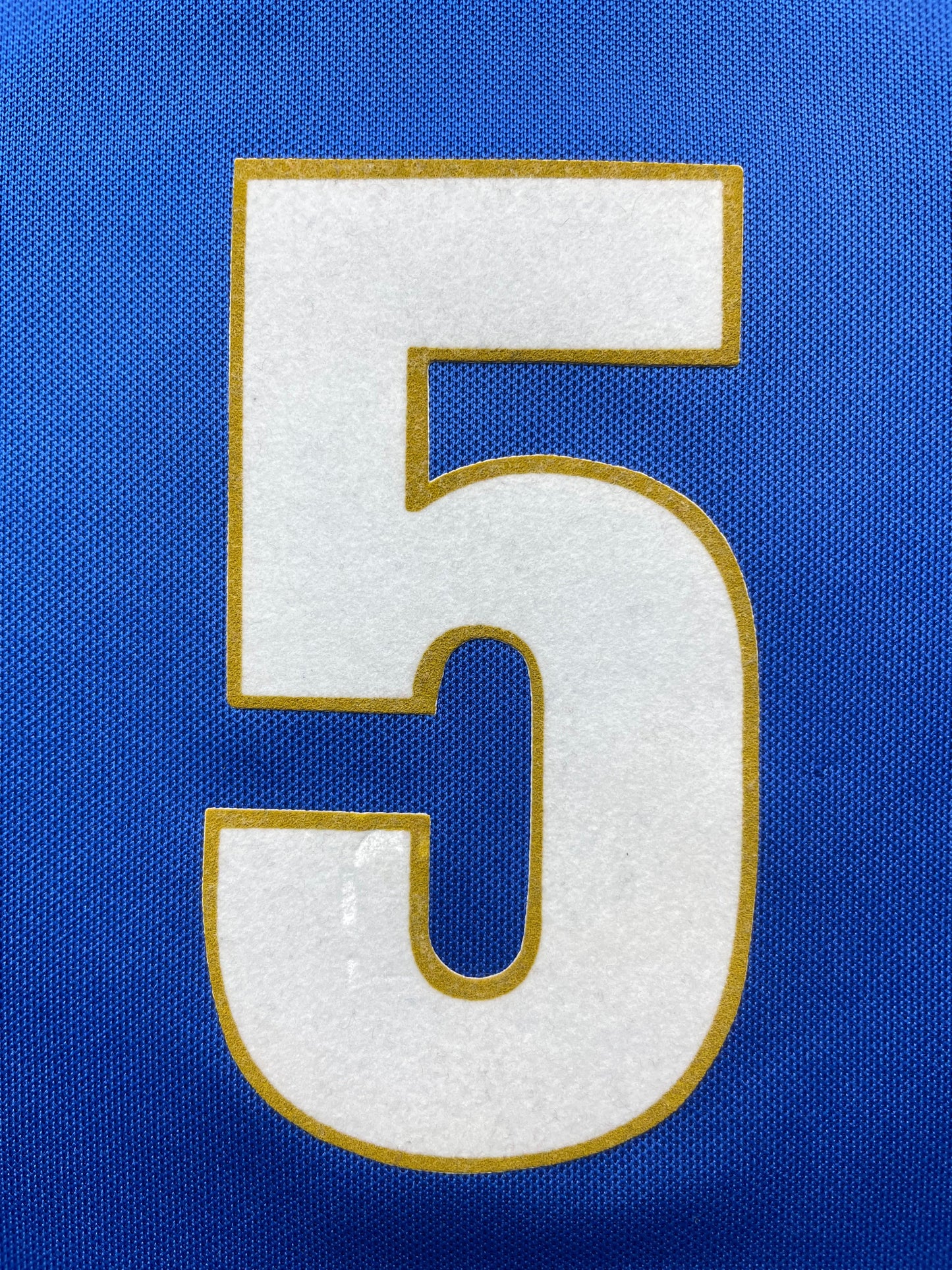 Match Shirt • National • Italia • 1996 • Nike • Home • #5 • Fabio Cannavaro • vs Russia