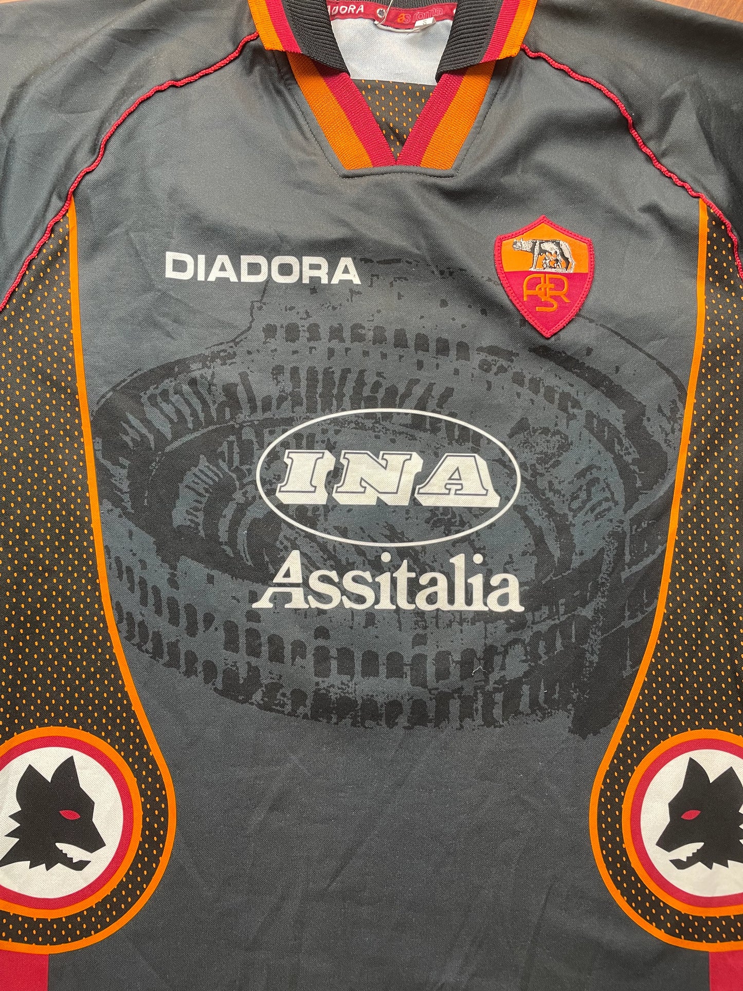 Store Shirt • Roma • 1997 • Asics • Keeper • Michael Konsel • Size S - Calcio 90