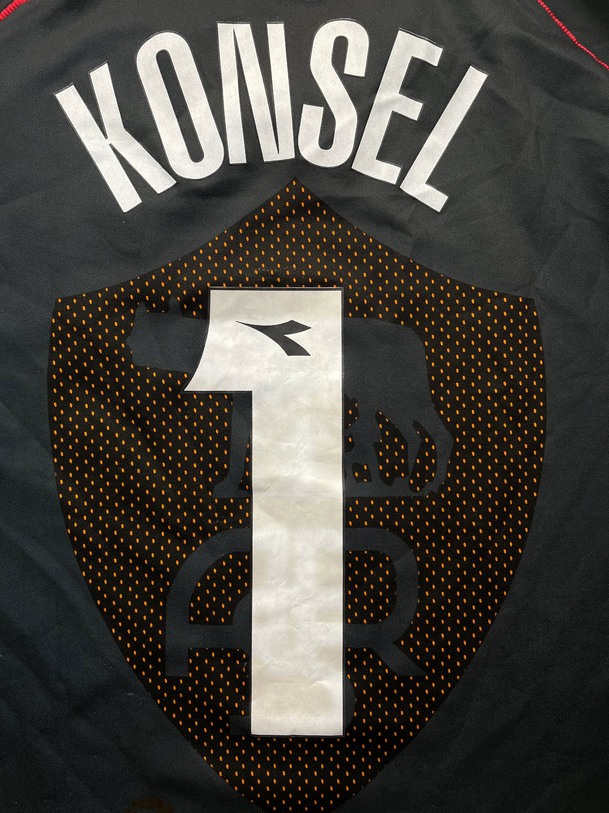 Store Shirt • Roma • 1997 • Asics • Keeper • Michael Konsel • Size S - Calcio 90