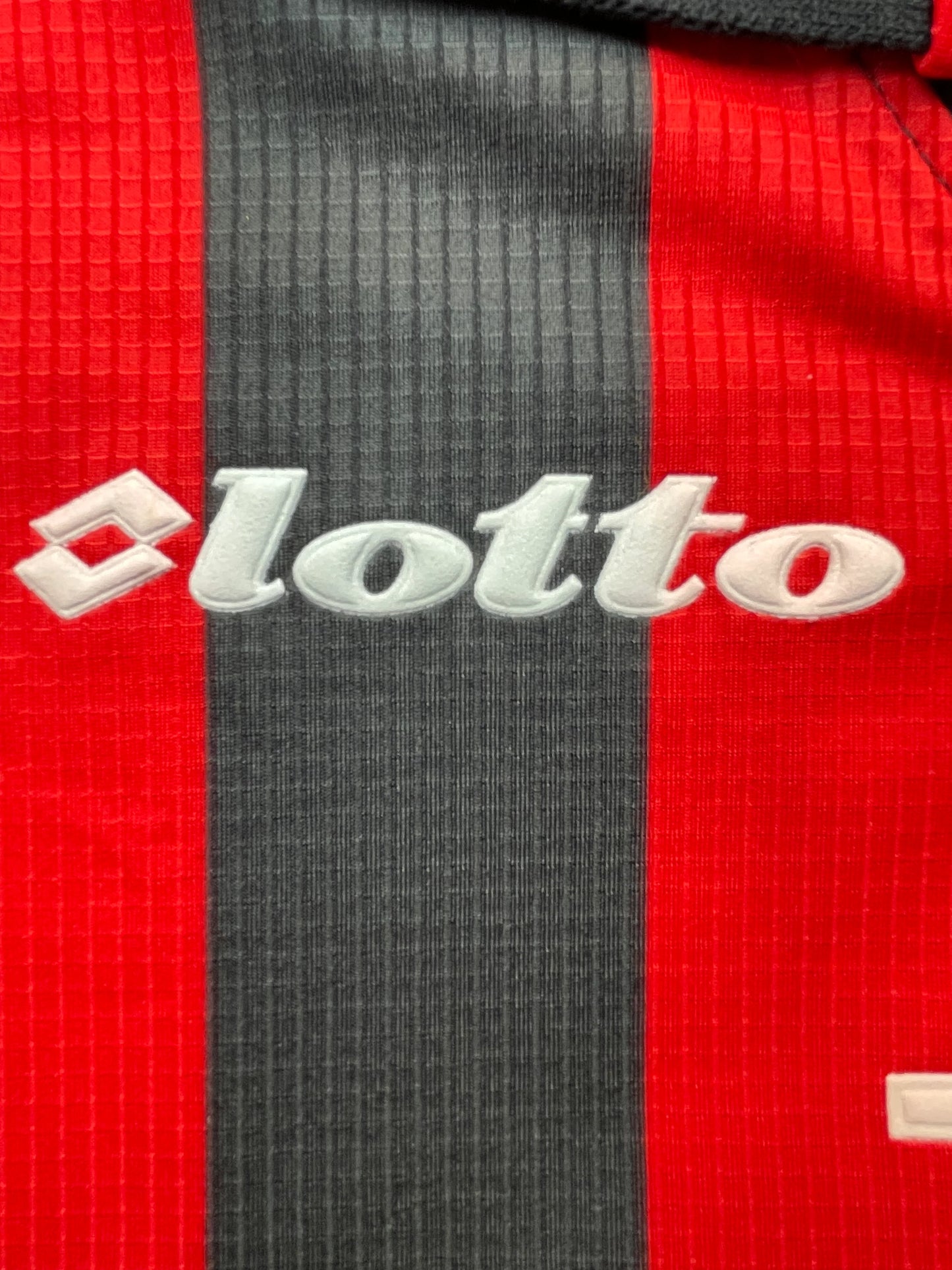 Store Shirt • AC Milan • 1997 • Lotto • Home • Alessandro Costacurta • Size XL
