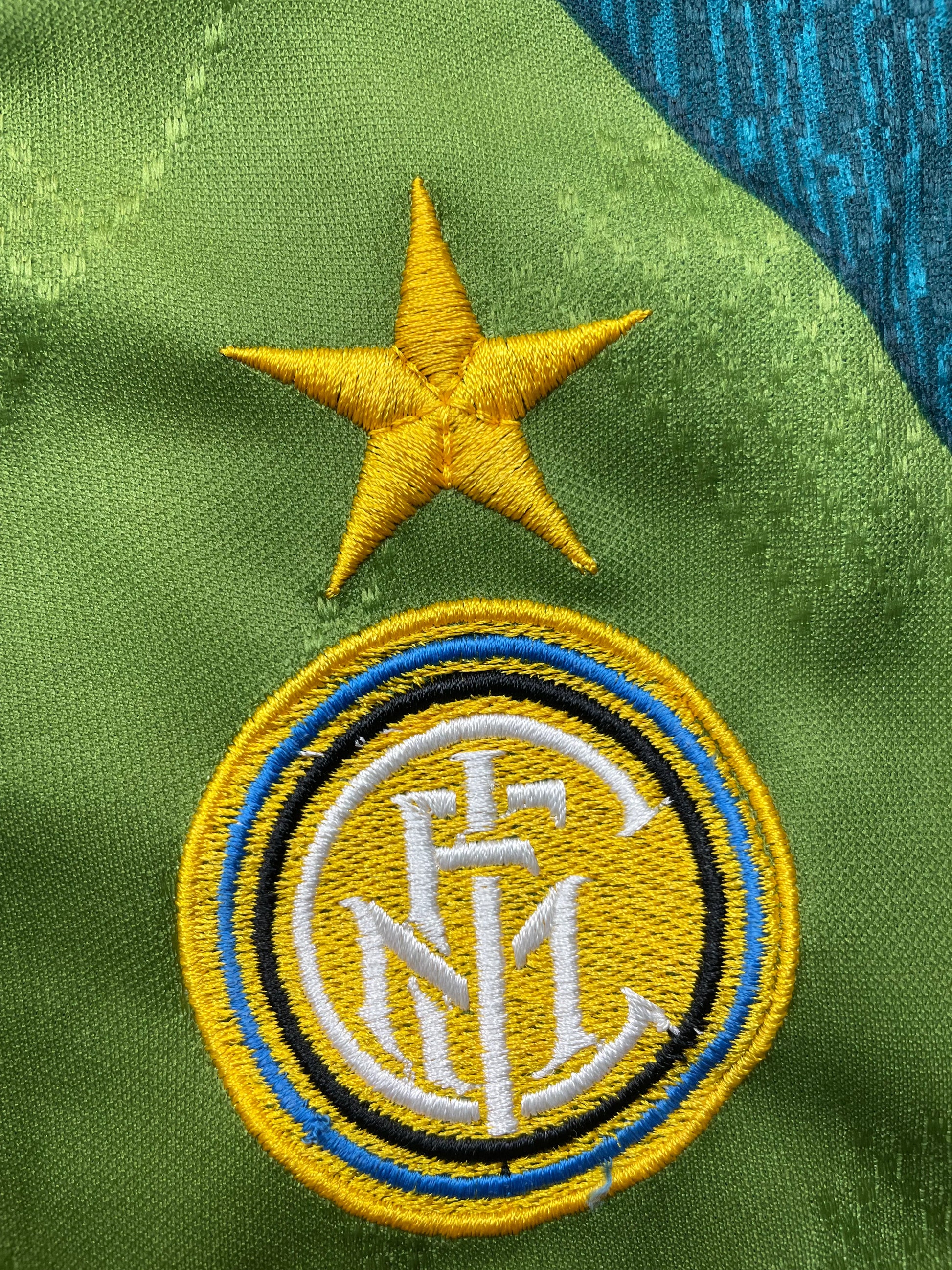 Store Shirt • Inter Milan • 1995 • Umbro • Fourth • Size M - Calcio 90
