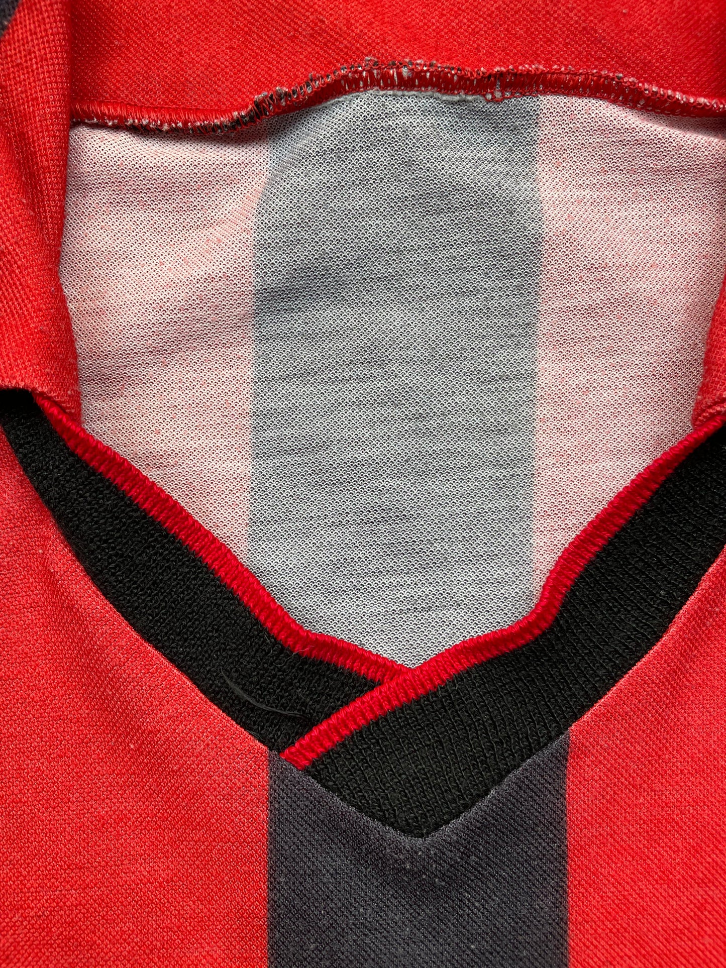 Store Shirt • AC Milan • 1990 • Adidas • Home • Size XL • Nido d'Ape • Player Issue