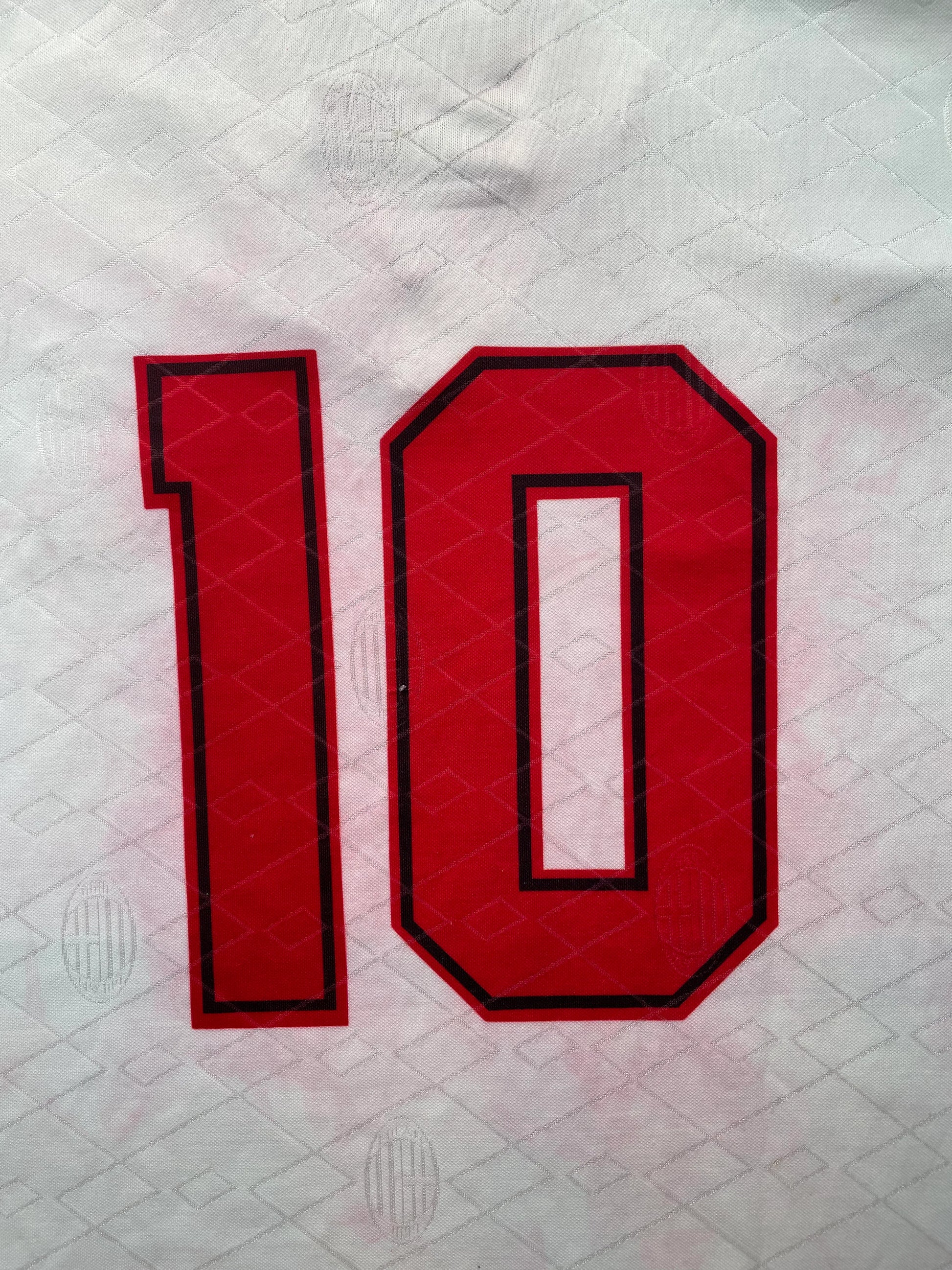 Match Shirt • Club • AC Milan • 1993 • Lotto • Away • 10 • Brian Laudrup • Match Worn - Calcio 90