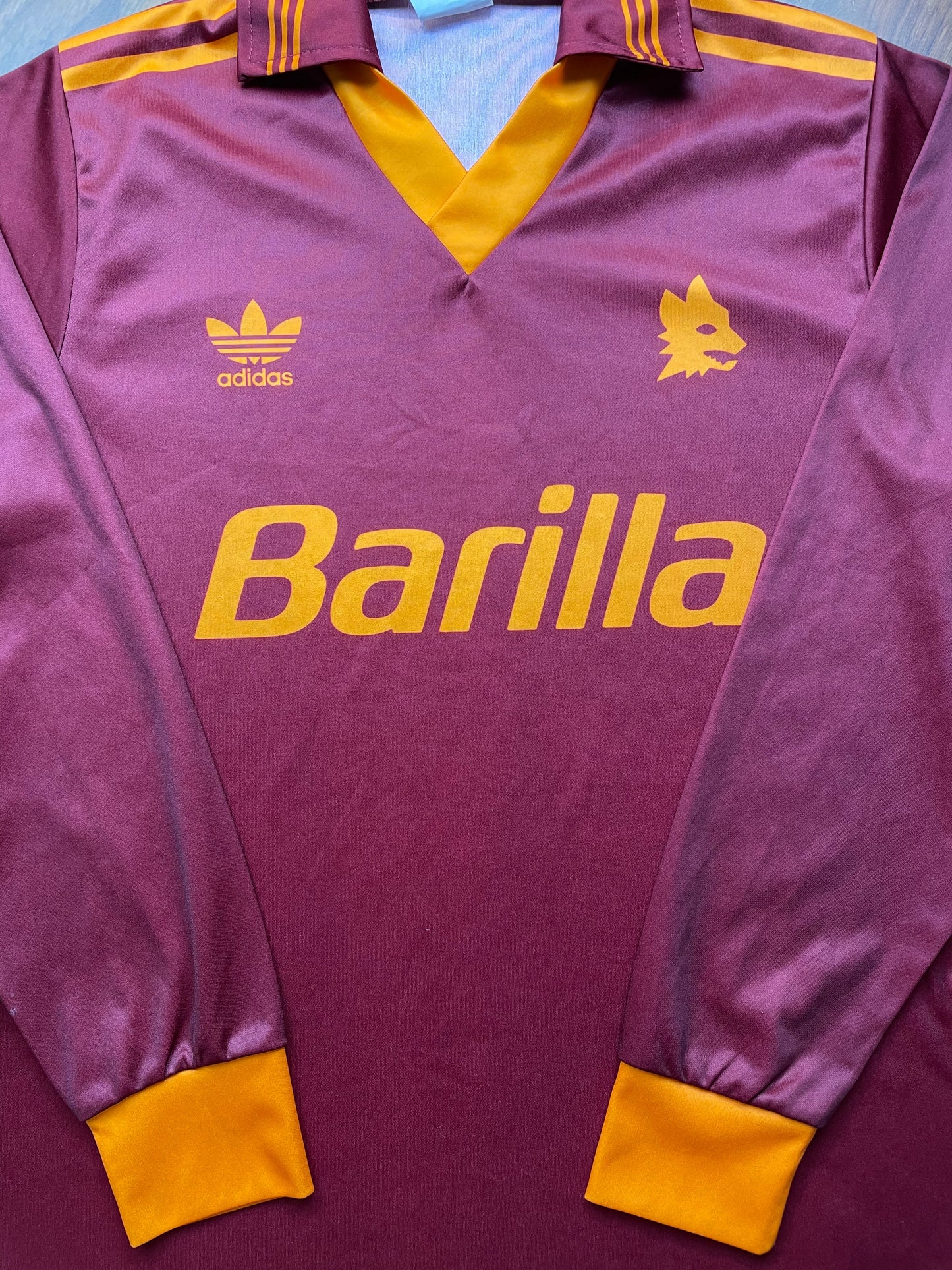 Store Shirt • Roma • 1993 • Adidas • Home • Size S