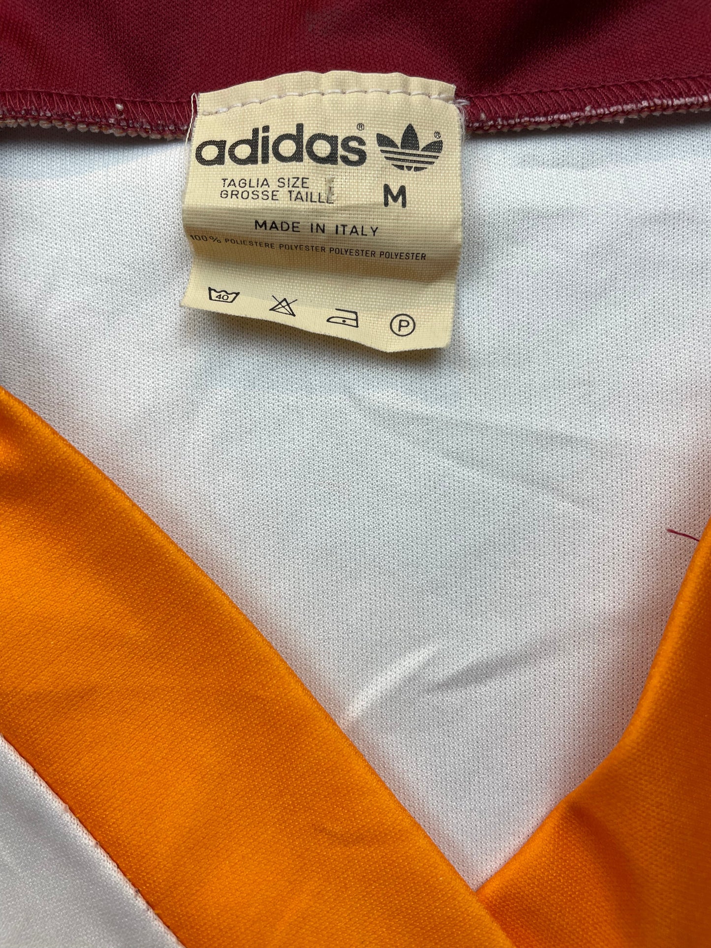 Match Shirt • Club • Roma • 1992 • Adidas • Away • #10 • Match Worn • Size M