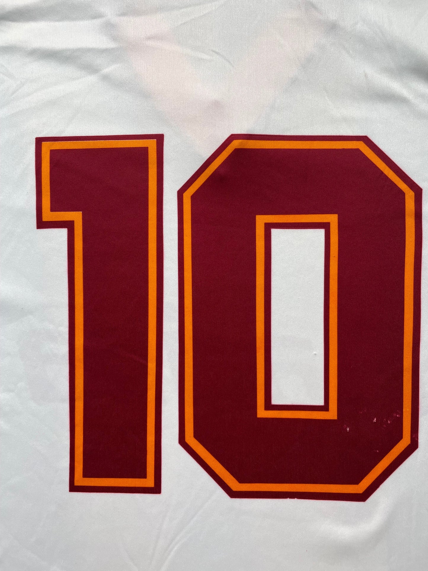 Match Shirt • Club • Roma • 1992 • Adidas • Away • #10 • Match Worn • Size M