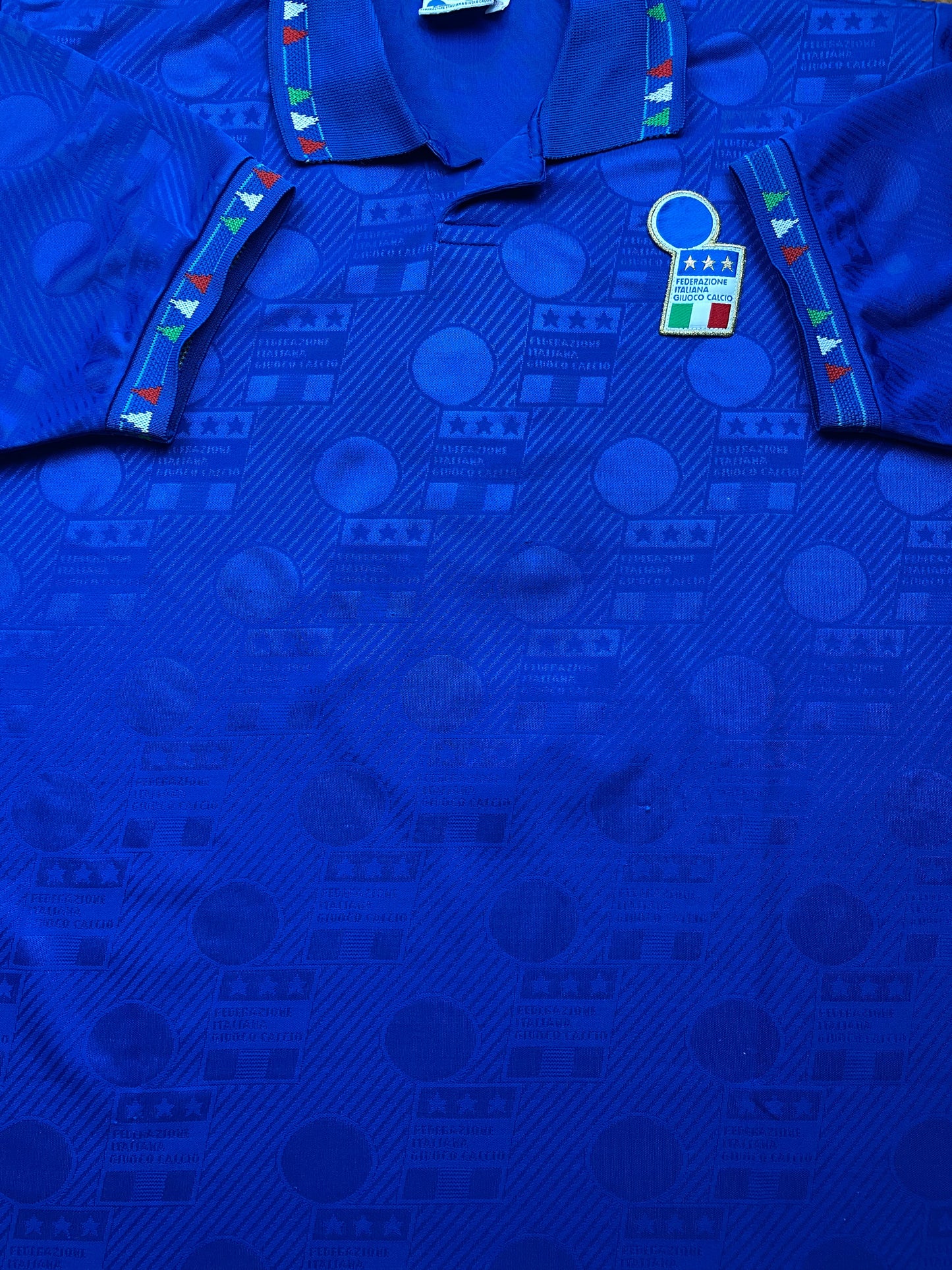 Match Shirt • National • Italia • 1994 • Diadora • Home • #5 • WC 94 • Paolo Maldini • Match Prepared