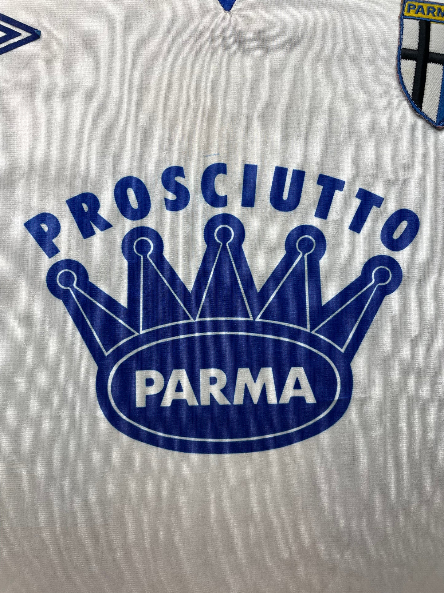Store Shirt • Parma • 1984 • Umbro • Home • Size L • Player Issue
