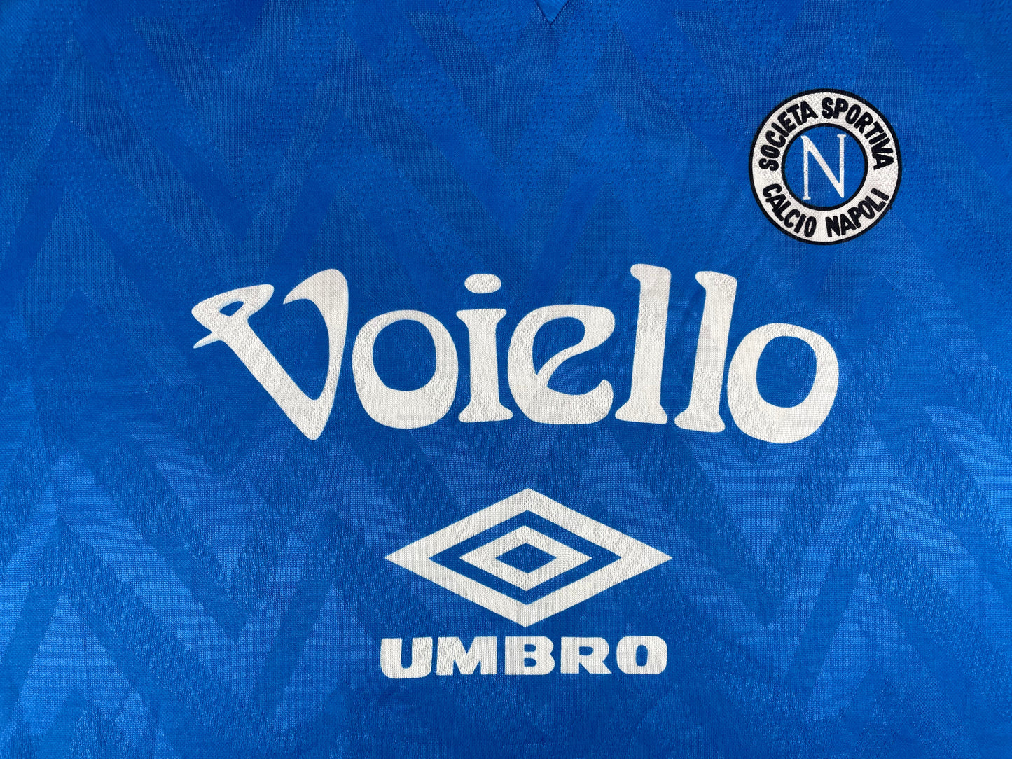 Player Issue Training • Napoli • 1993 • Fabio Cannavaro • Umbro Training Top