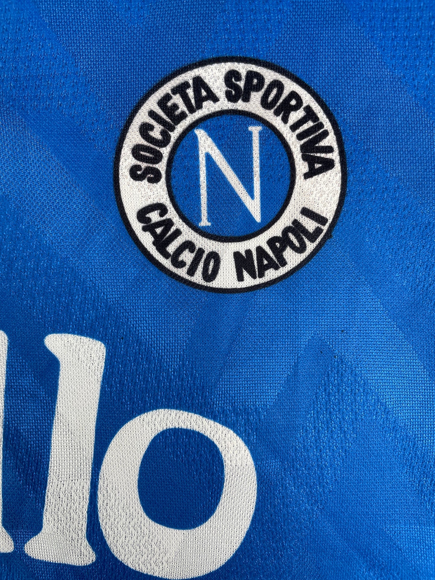Player Issue Training • Napoli • 1993 • Fabio Cannavaro • Umbro Training Top