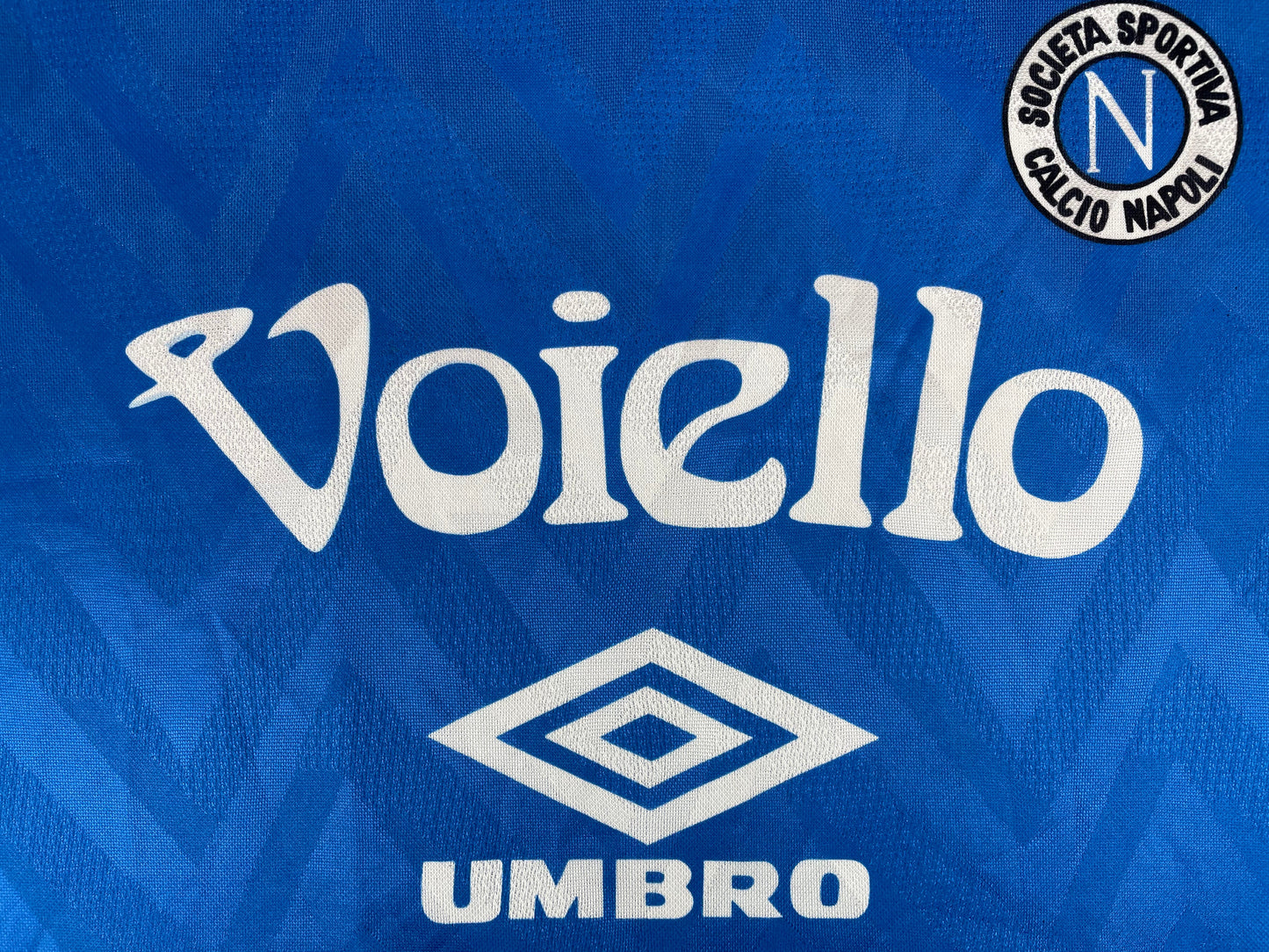 Player Issue Training • Napoli • 1993 • Fabio Cannavaro • Umbro Training Top