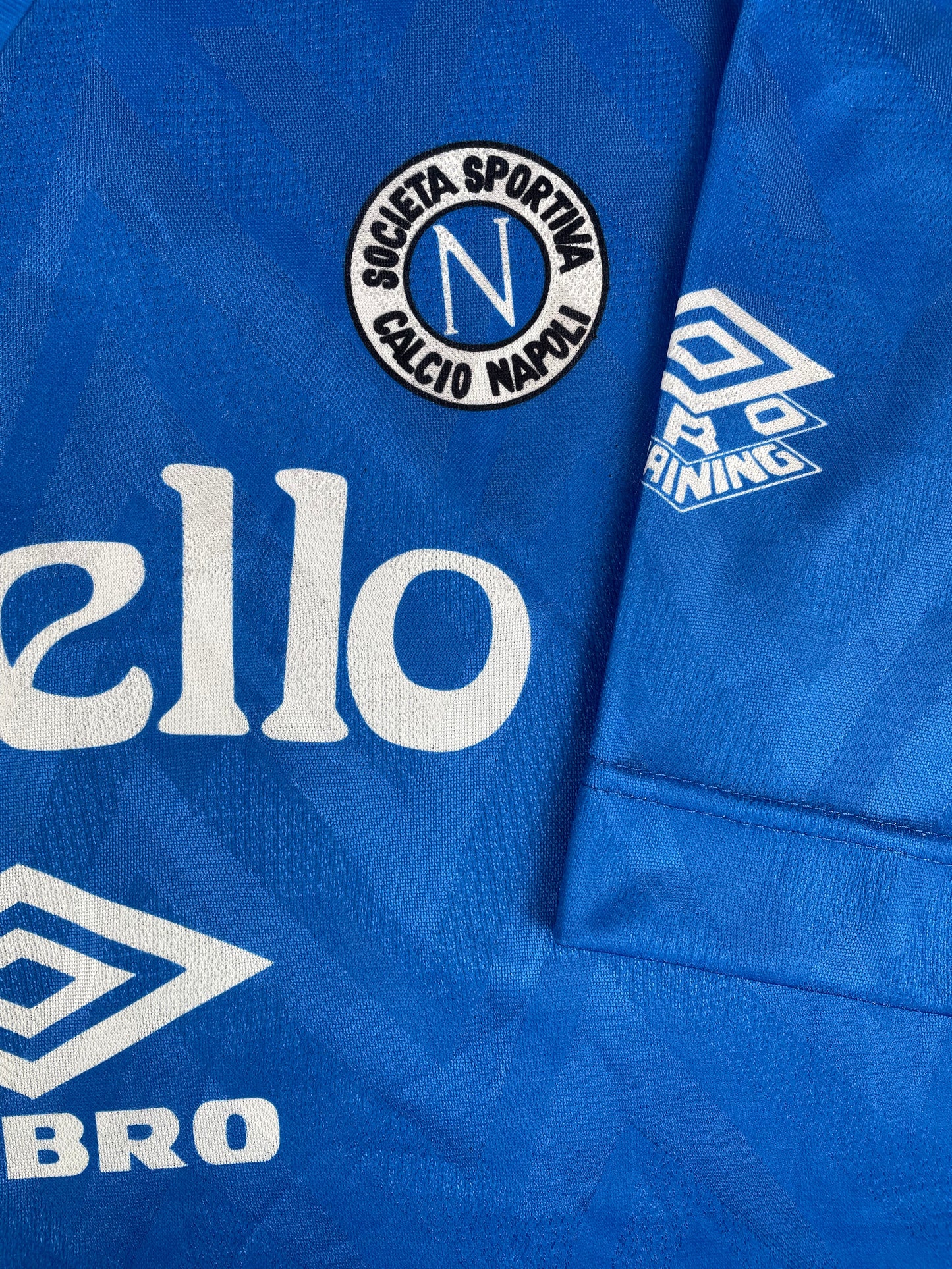 Player Issue Training • Napoli • 1993 • Fabio Cannavaro • Umbro Training Top