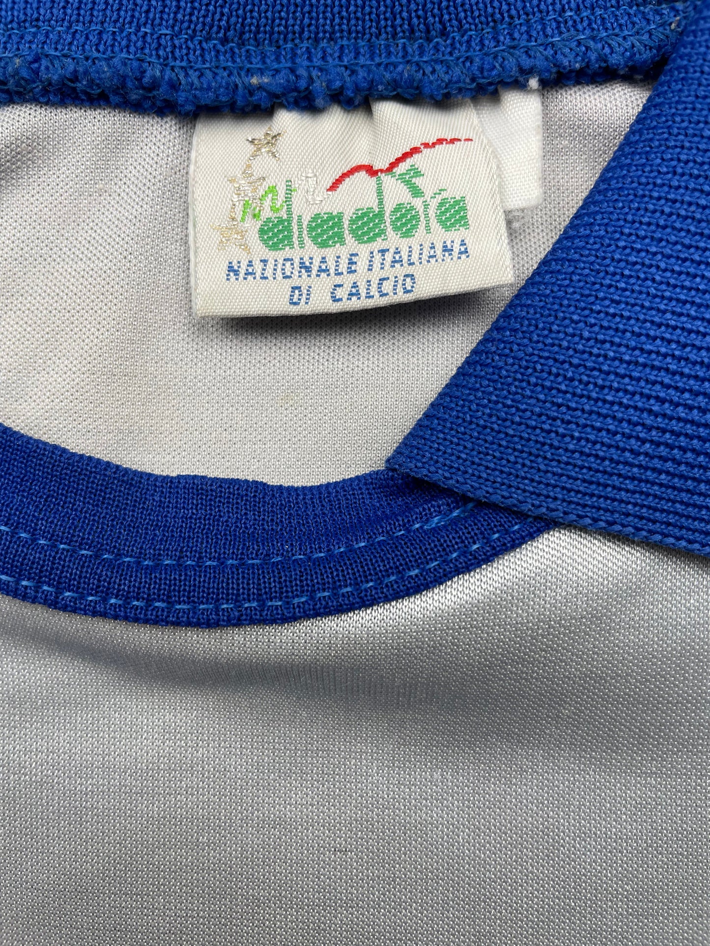 Match Shirt • National • Italia • 1992 • Diadora • Keeper • #1 • Gianluca Pagliuca • WC 94 Qualifiers