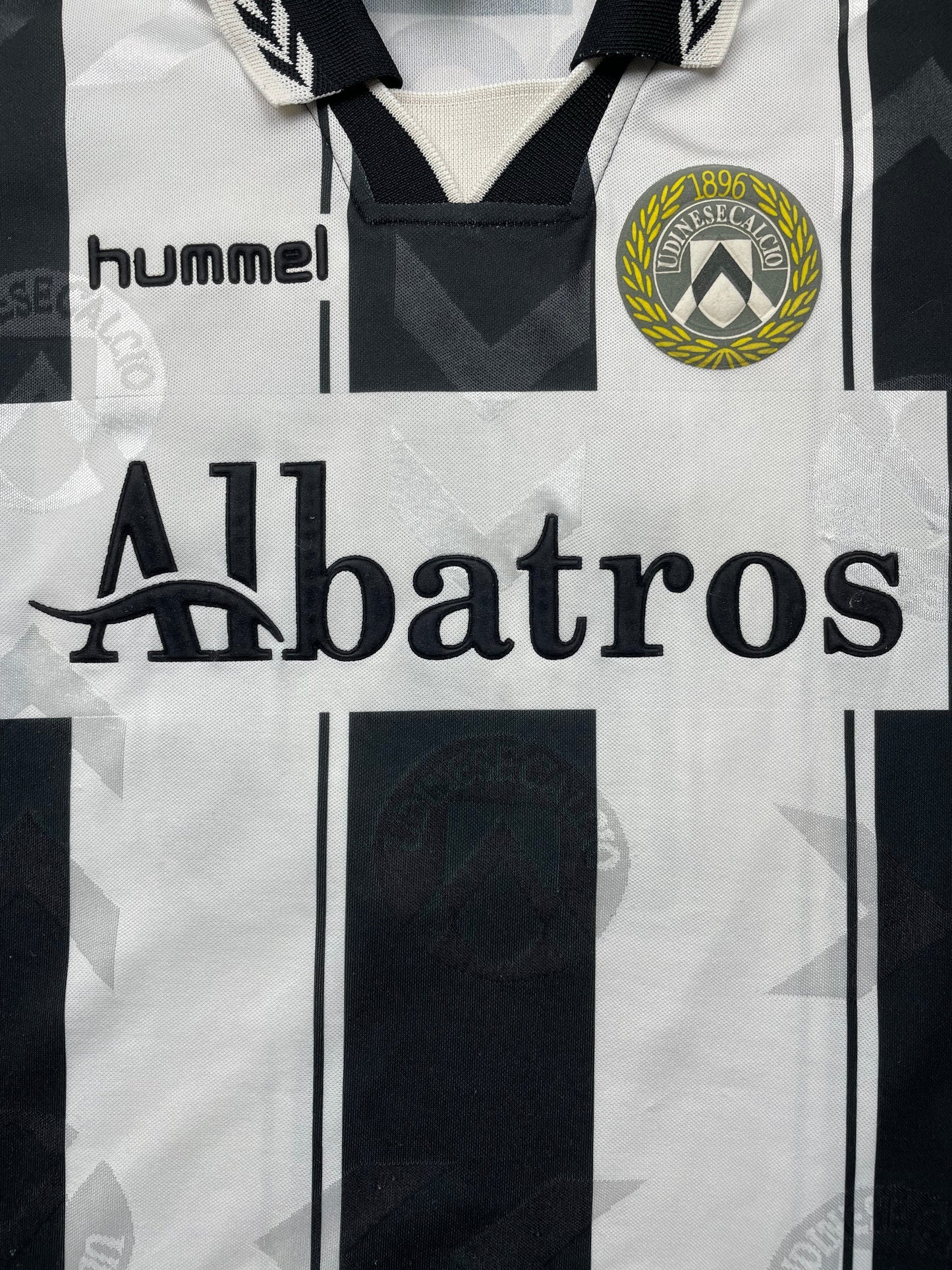 Match Shirt • Club • Udinese • 1995 • Hummel • Home • #10 • Giovanni Stroppa • Match Worn