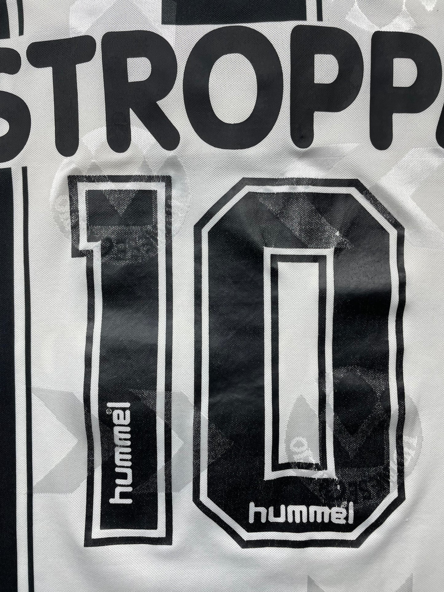 Match Shirt • Club • Udinese • 1995 • Hummel • Home • #10 • Giovanni Stroppa • Match Worn