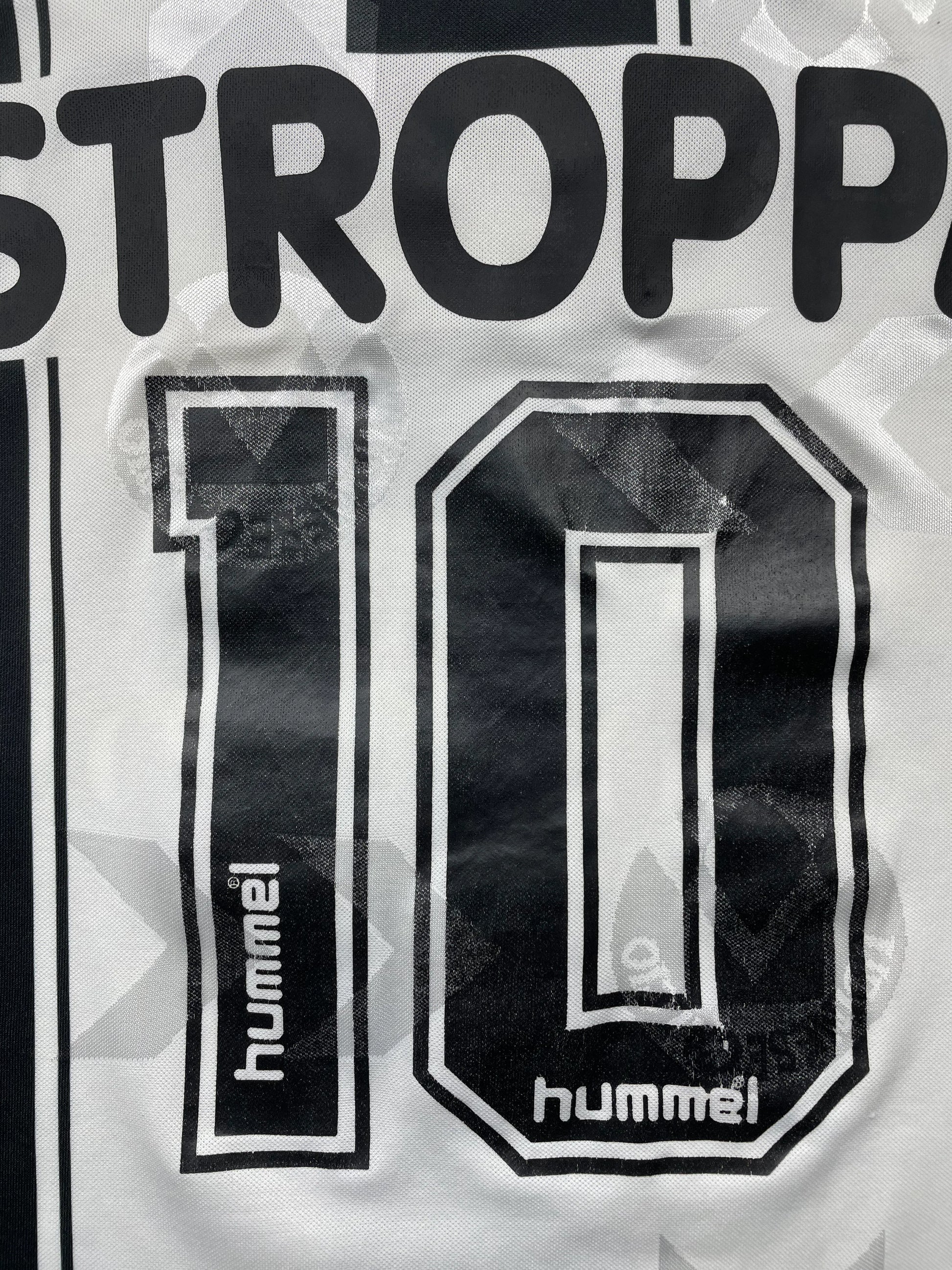 Match Shirt • Club • Udinese • 1995 • Hummel • Home • #10 • Giovanni Stroppa • Match Worn 