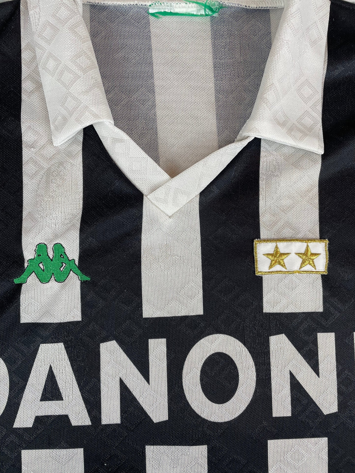 Match Shirt • Club • Juventus • 1992 • Kappa • Home • #7 • Antonio Conte • Match Worn