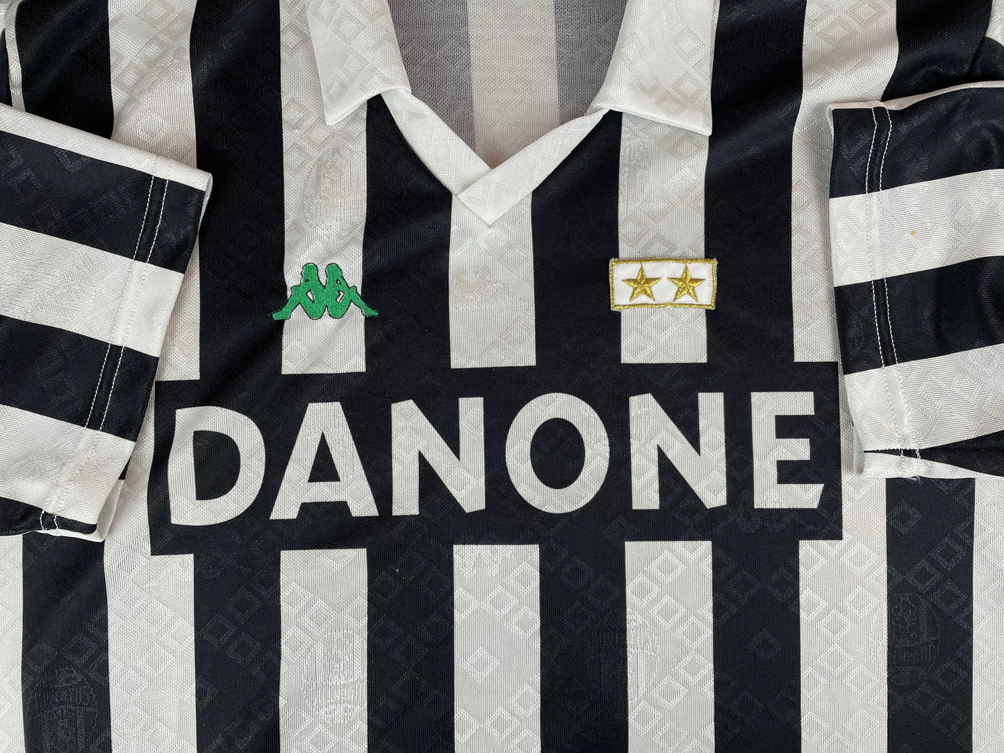 Match Shirt • Club • Juventus • 1992 • Kappa • Home • #7 • Antonio Conte • Match Worn