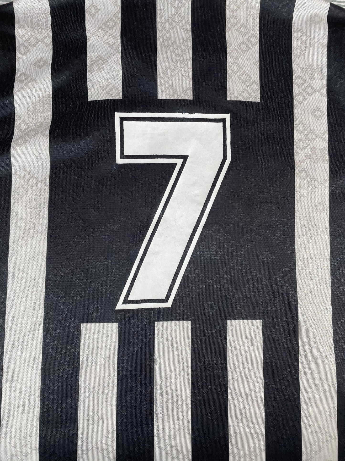 Match Shirt • Club • Juventus • 1992 • Kappa • Home • #7 • Antonio Conte • Match Worn