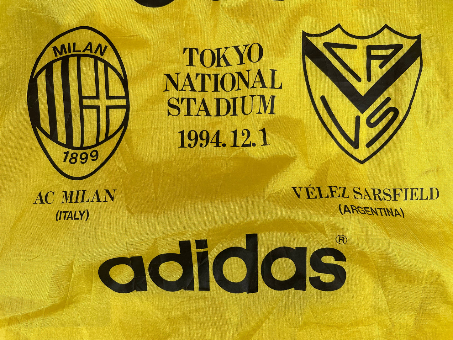 Player Issue Training • AC Milan • 1994 • Intercontinental Cup Final Staff Waterproof