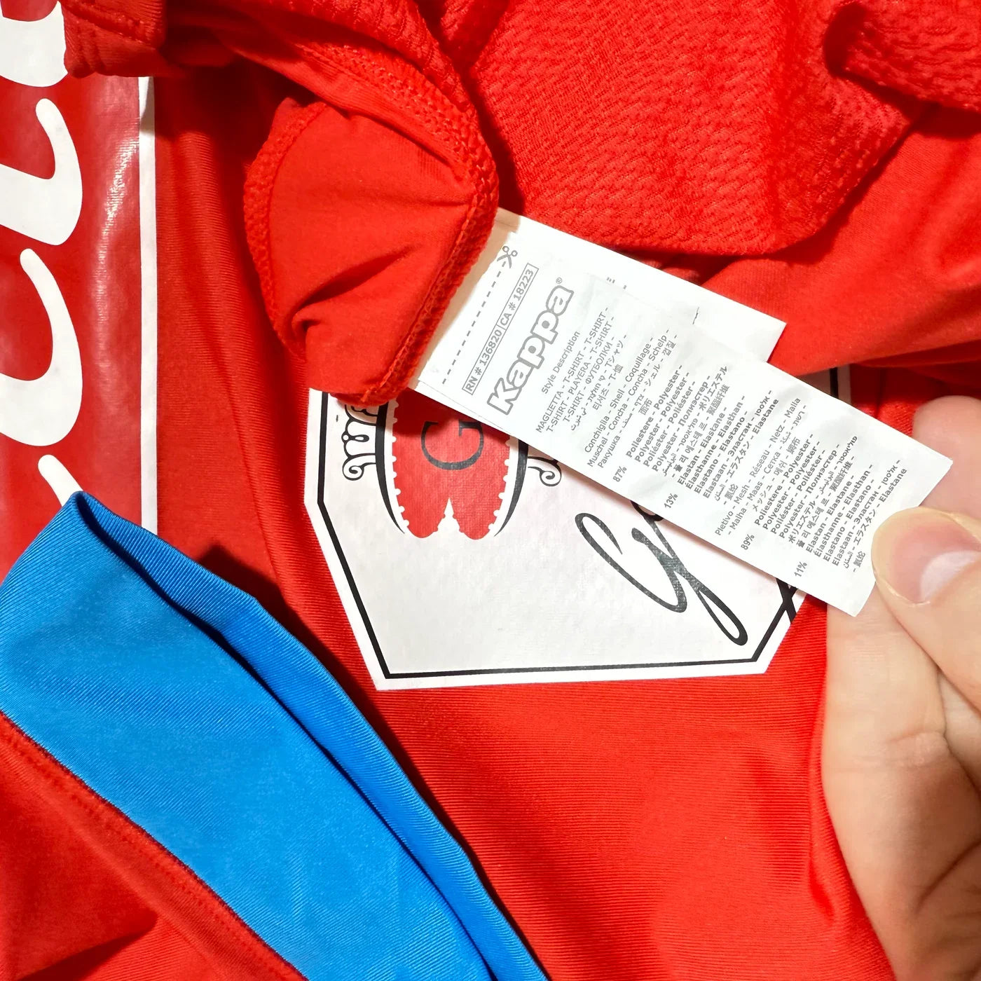 Napoli Third Shirt 2015 - 2016 (XXL Fit L) Gabbiadini 23 - Player Issue