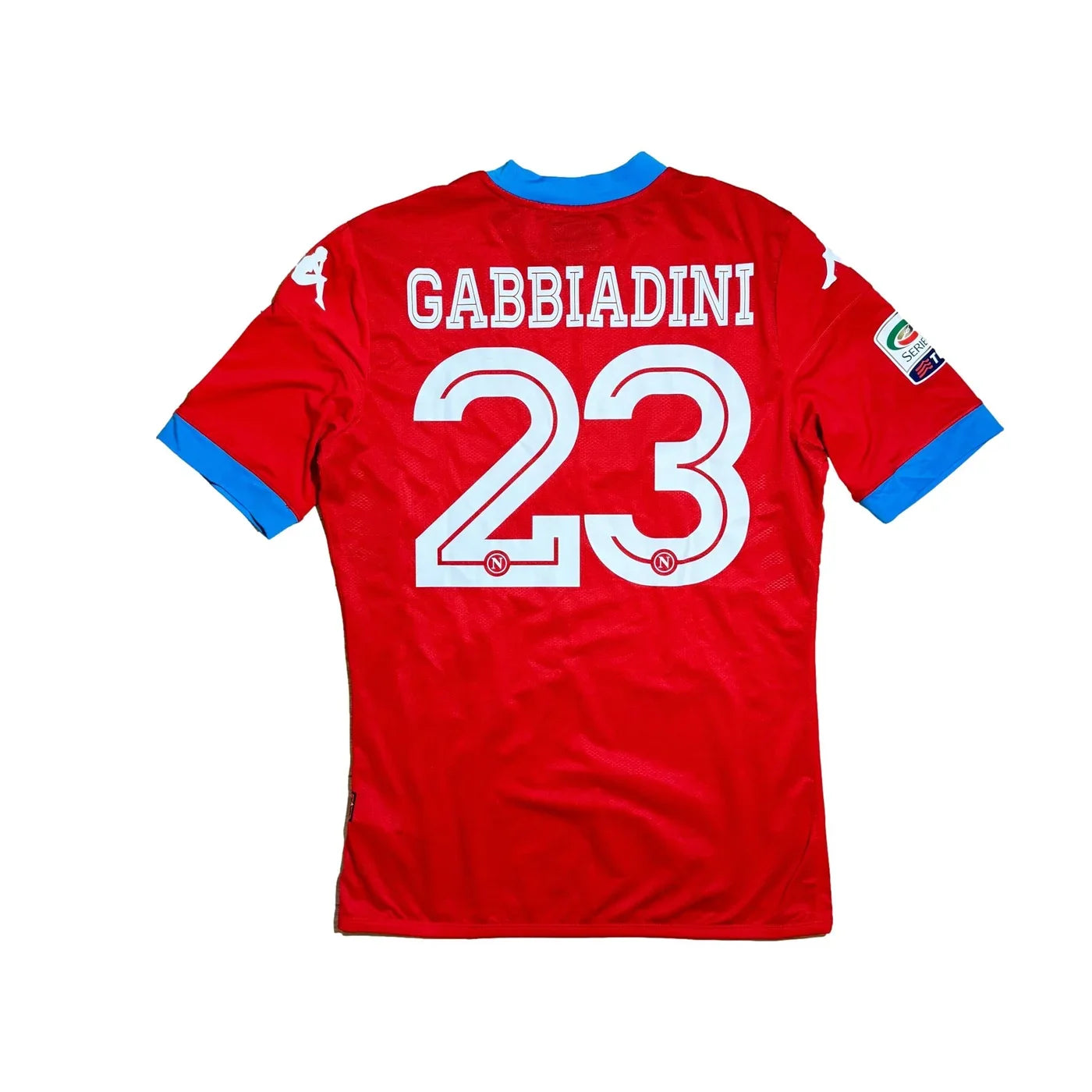 Napoli Third Shirt 2015 - 2016 (XXL Fit L) Gabbiadini 23 - Player Issue