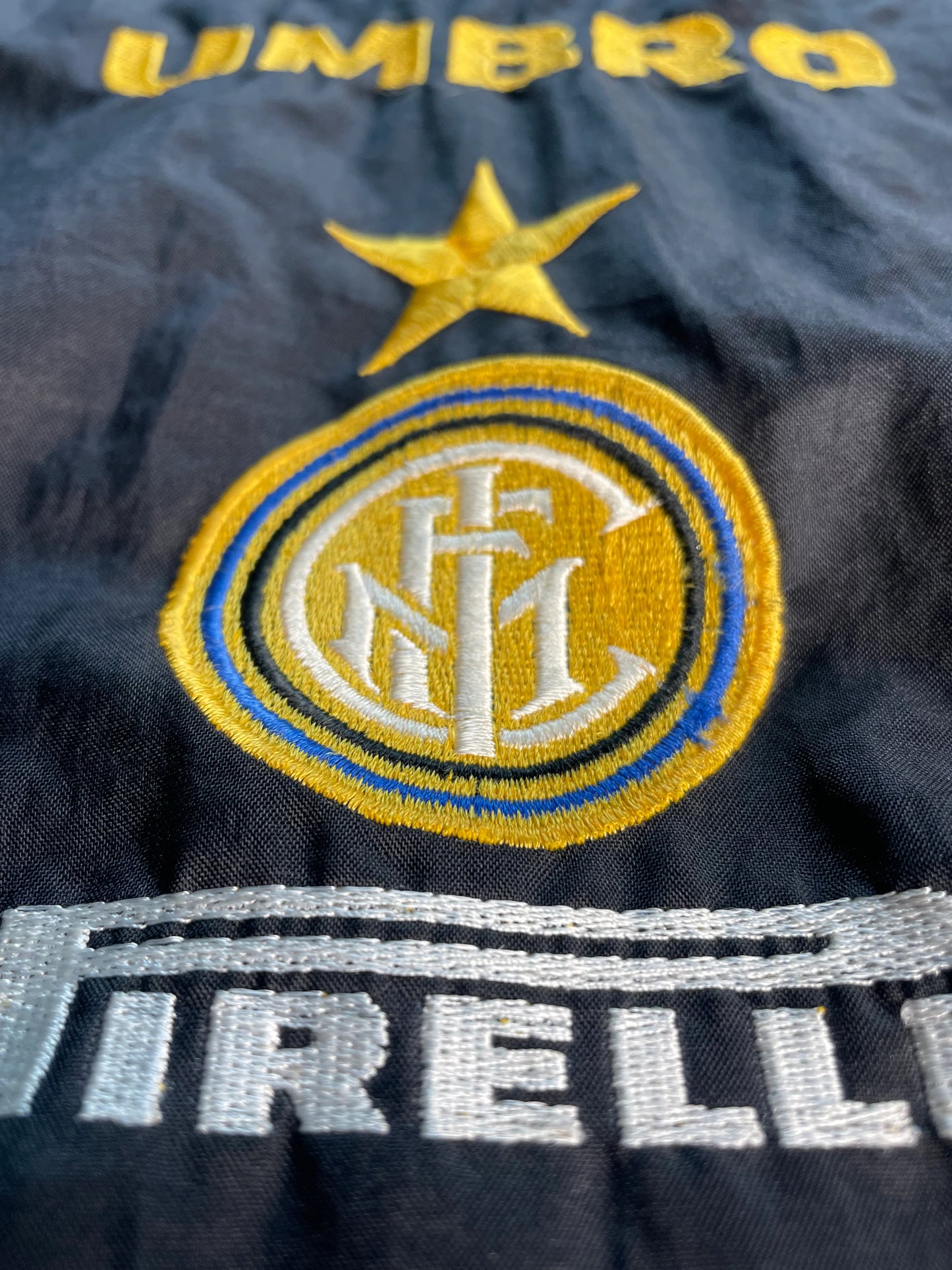 Player Issue Training • Inter • 1997 • Umbro Waterproof Jacket • Size XL