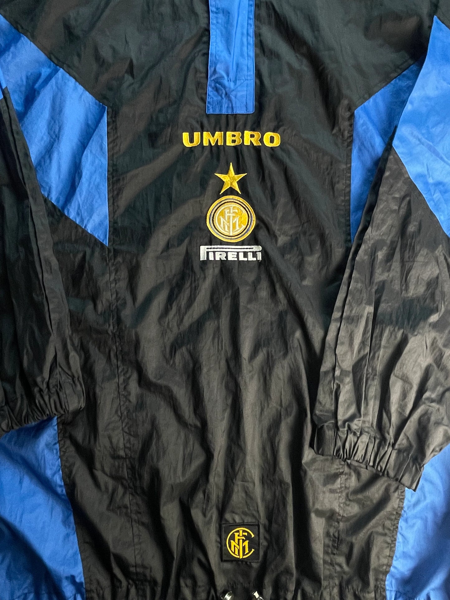 Player Issue Training • Inter • 1997 • Umbro Waterproof Jacket • Size XL