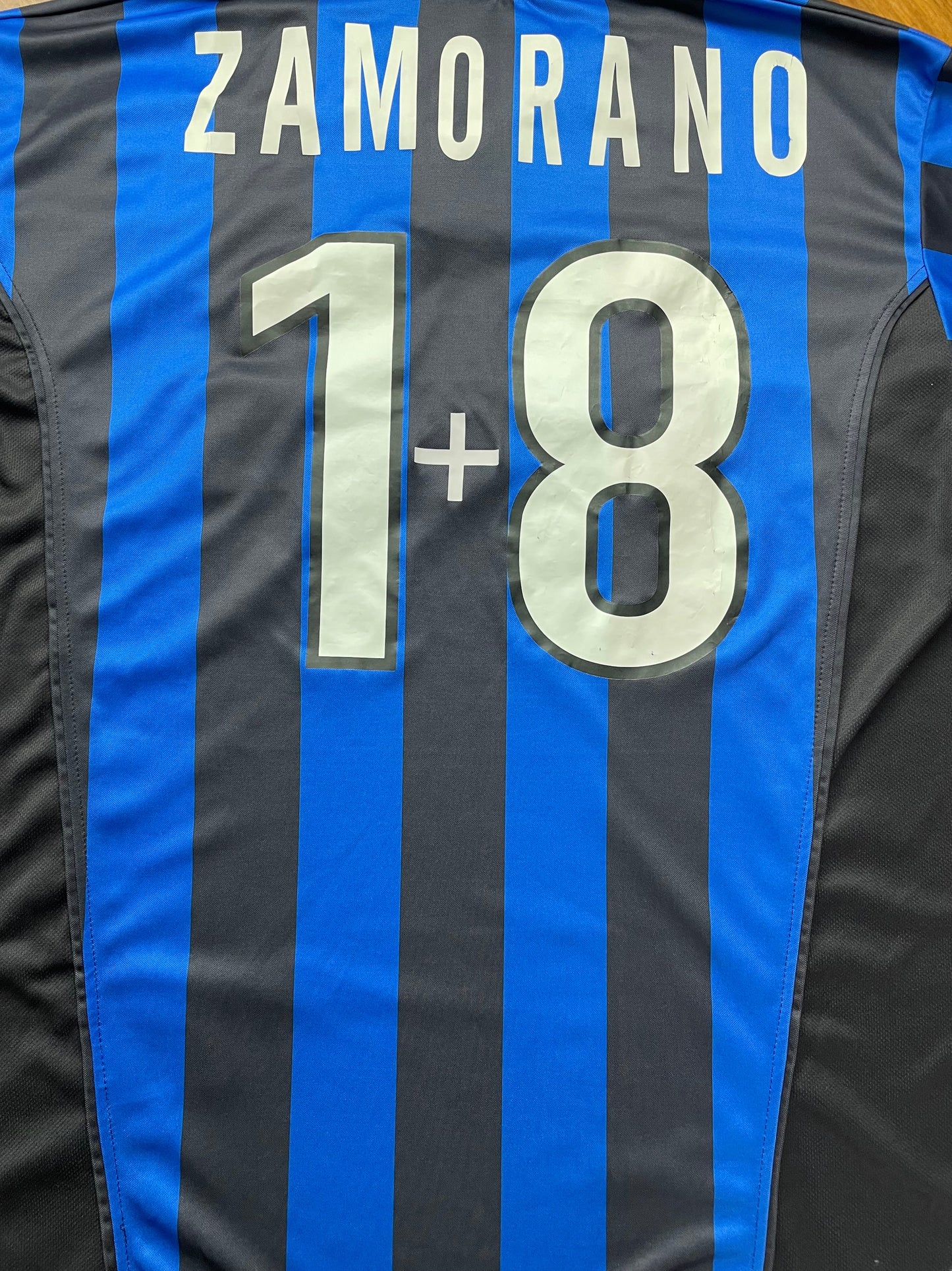 Match Shirt • Club • Inter • 1998 • Nike • Home • #18 • Ivan Zamorano • Match Worn