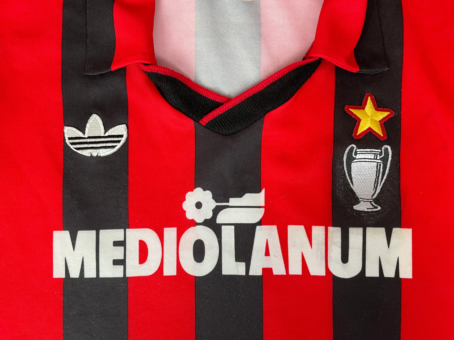 Store Shirt • AC Milan • 1990 • Adidas • Home • Size XL 