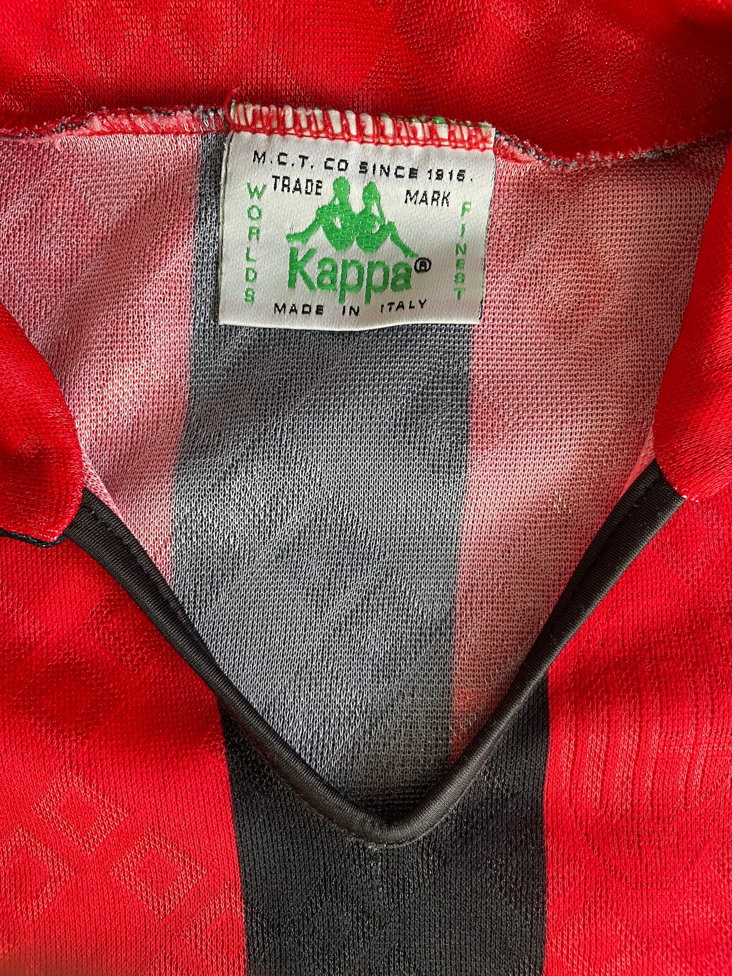 Store Shirt • AC Milan • 1989 • Kappa • Home • #8 • Frank Rijkaard • Size M