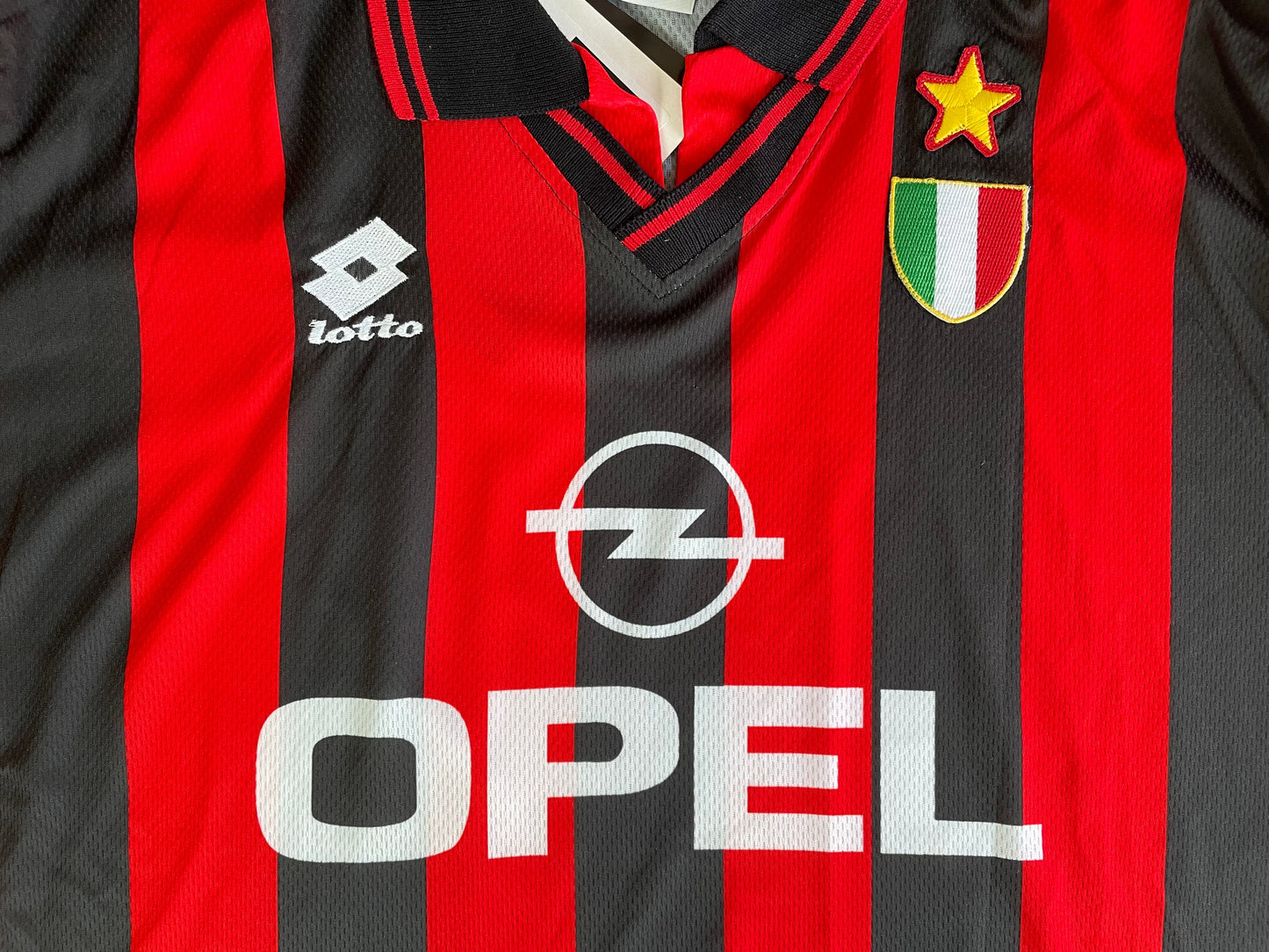Store Shirt • AC Milan • 1996 • Lotto • Home • Size L • BNWT