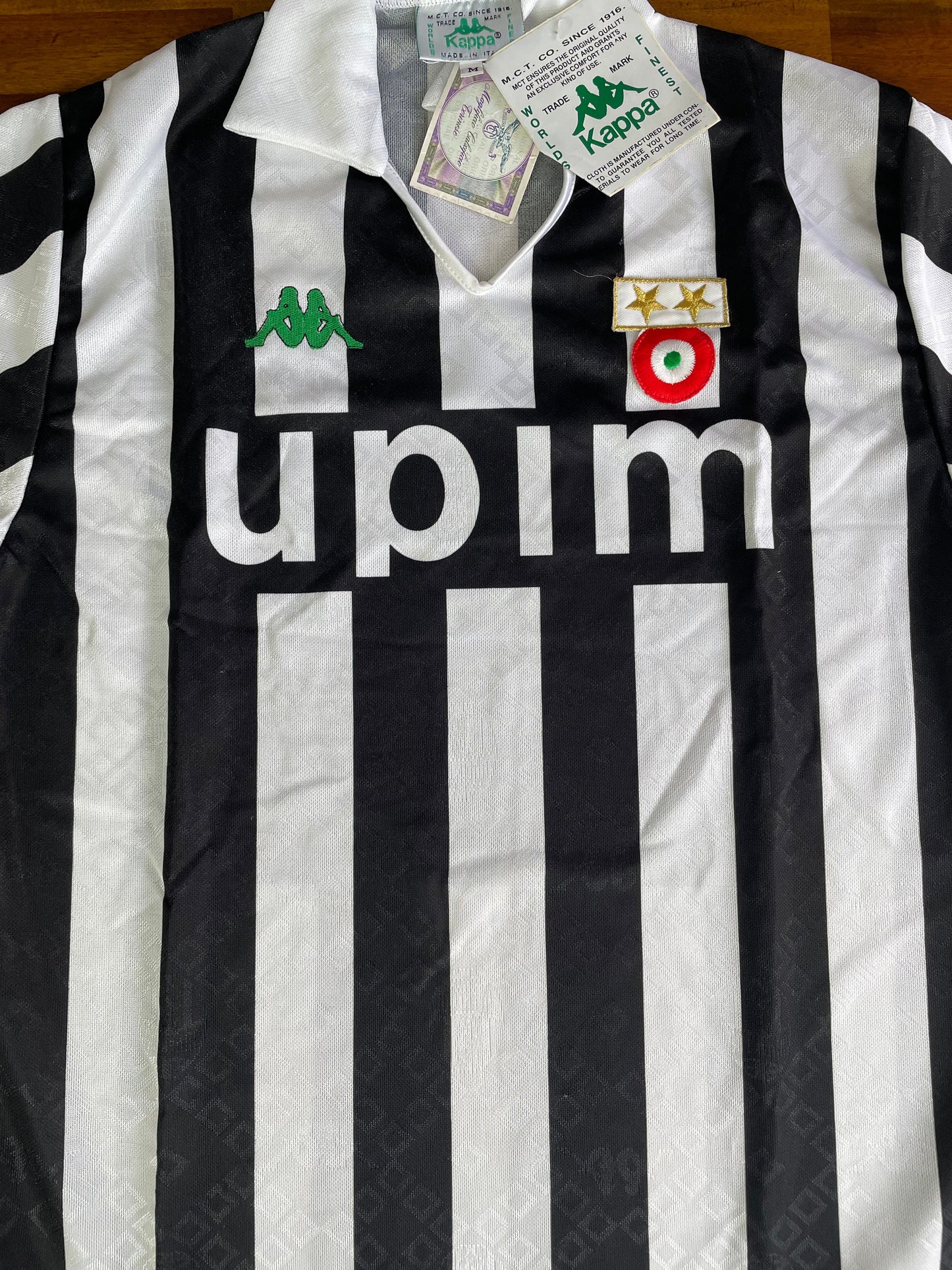 Store Shirt • Juventus • 1990 • Kappa • Size M • Full Kit • BNWT