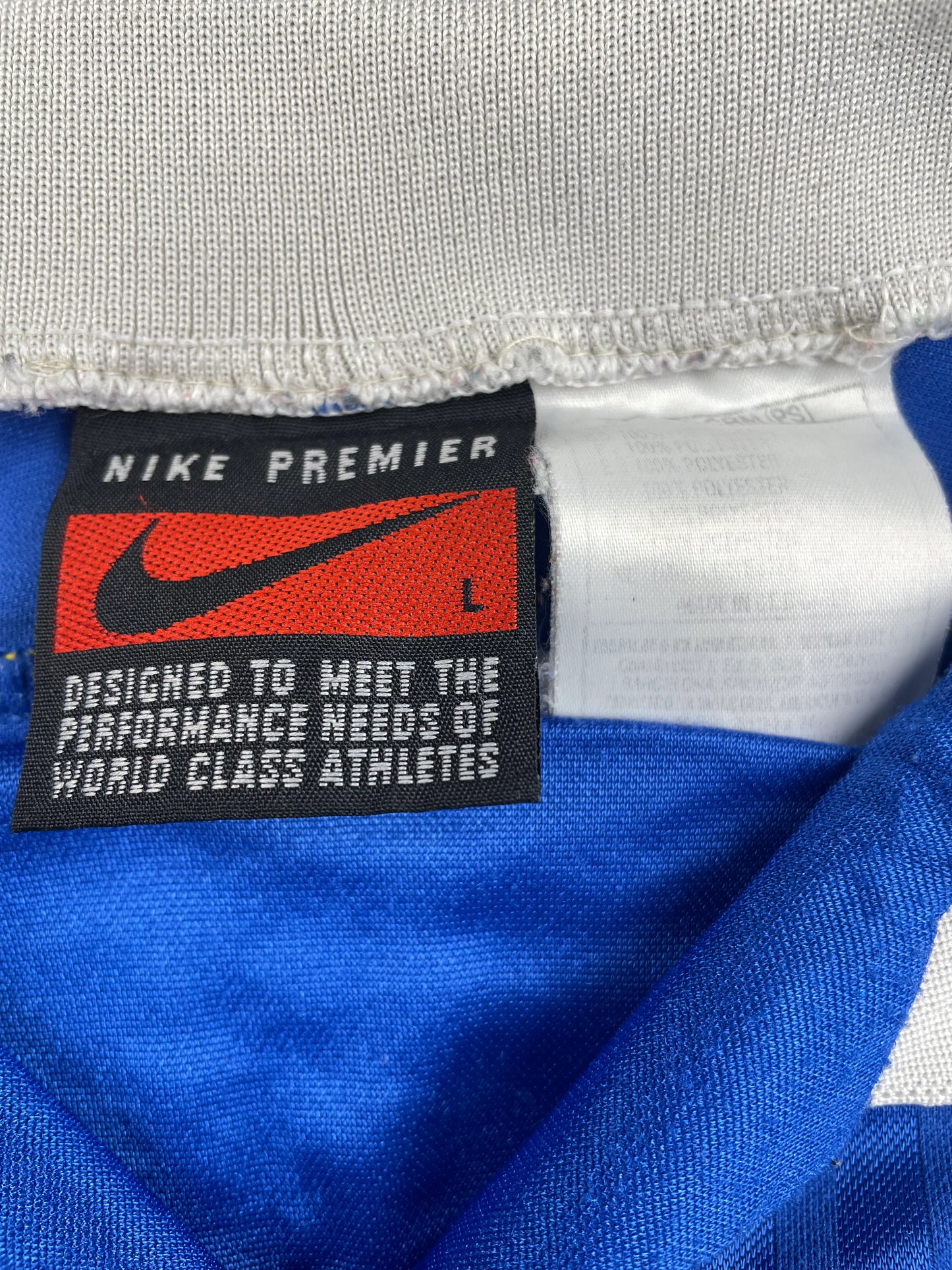 Match Shirt • National • Italia • 1995 • Nike • Home • #09 • Pierluigi Casiraghi • vs Ukraine • Euro 96 Qualifiers