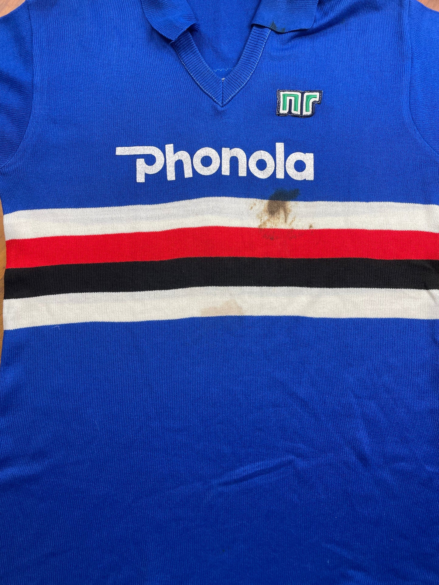 Match Shirt • Club • Sampdoria • 1982 • Ennerre • Home • #7 • Match Worn • Unwashed
