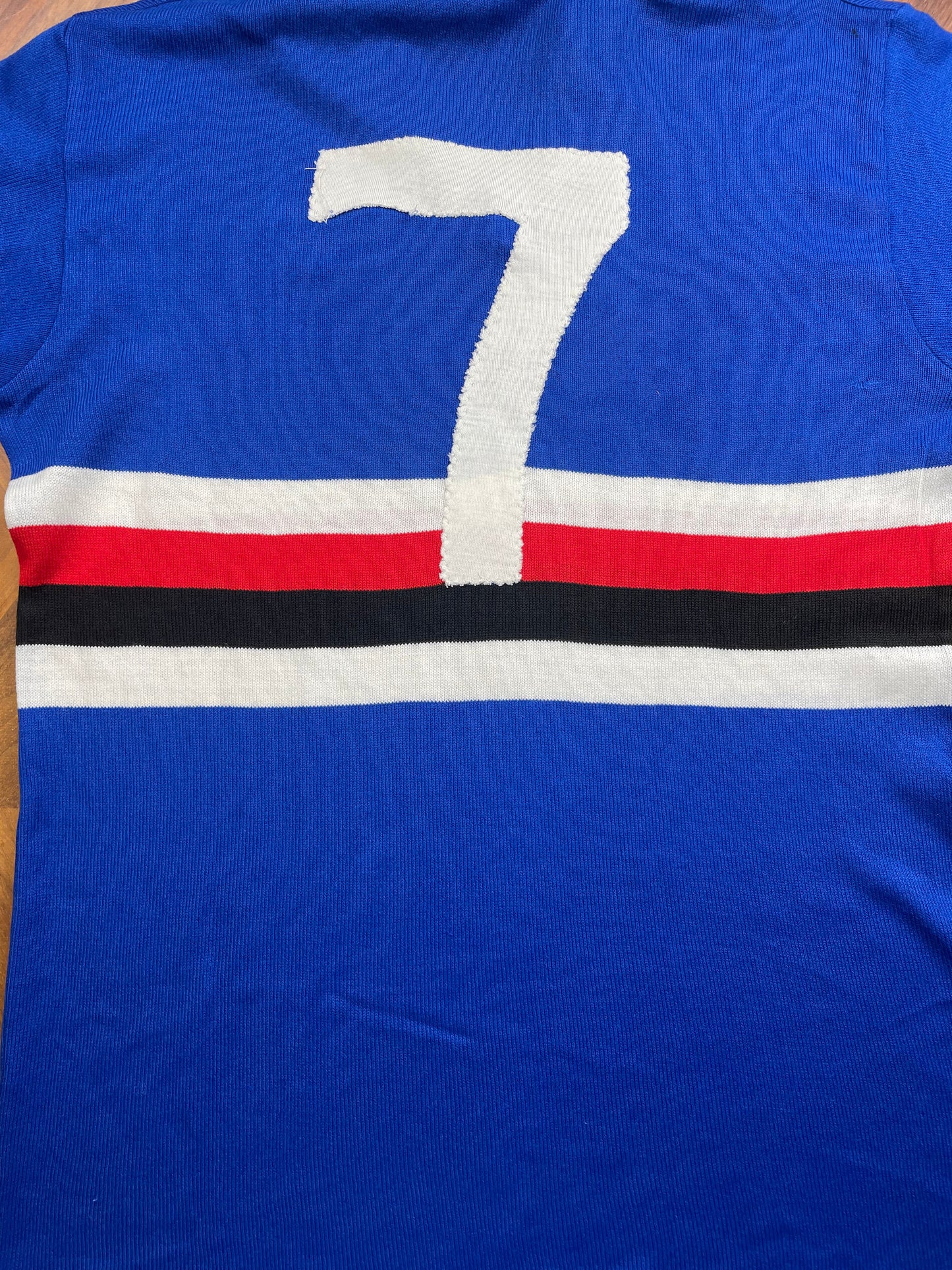 Match Shirt • Club • Sampdoria • 1982 • Ennerre • Home • #7 • Match Worn • Unwashed
