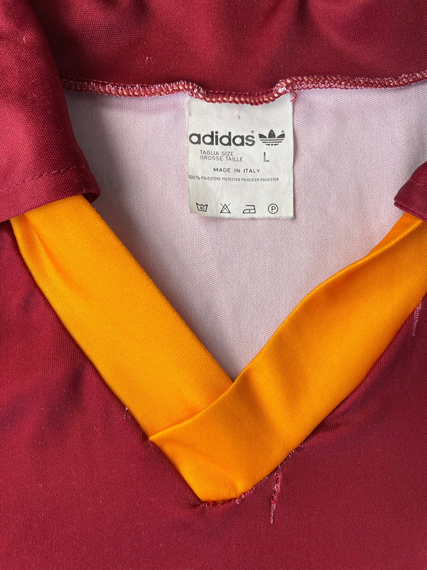 Store Shirt • Roma • 1993 • Adidas • Home • Size L