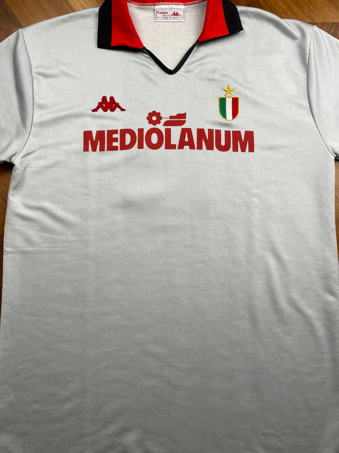 Player Issue Training • AC Milan • 1988 • Kappa Top • Prepared for Marco Van Basten