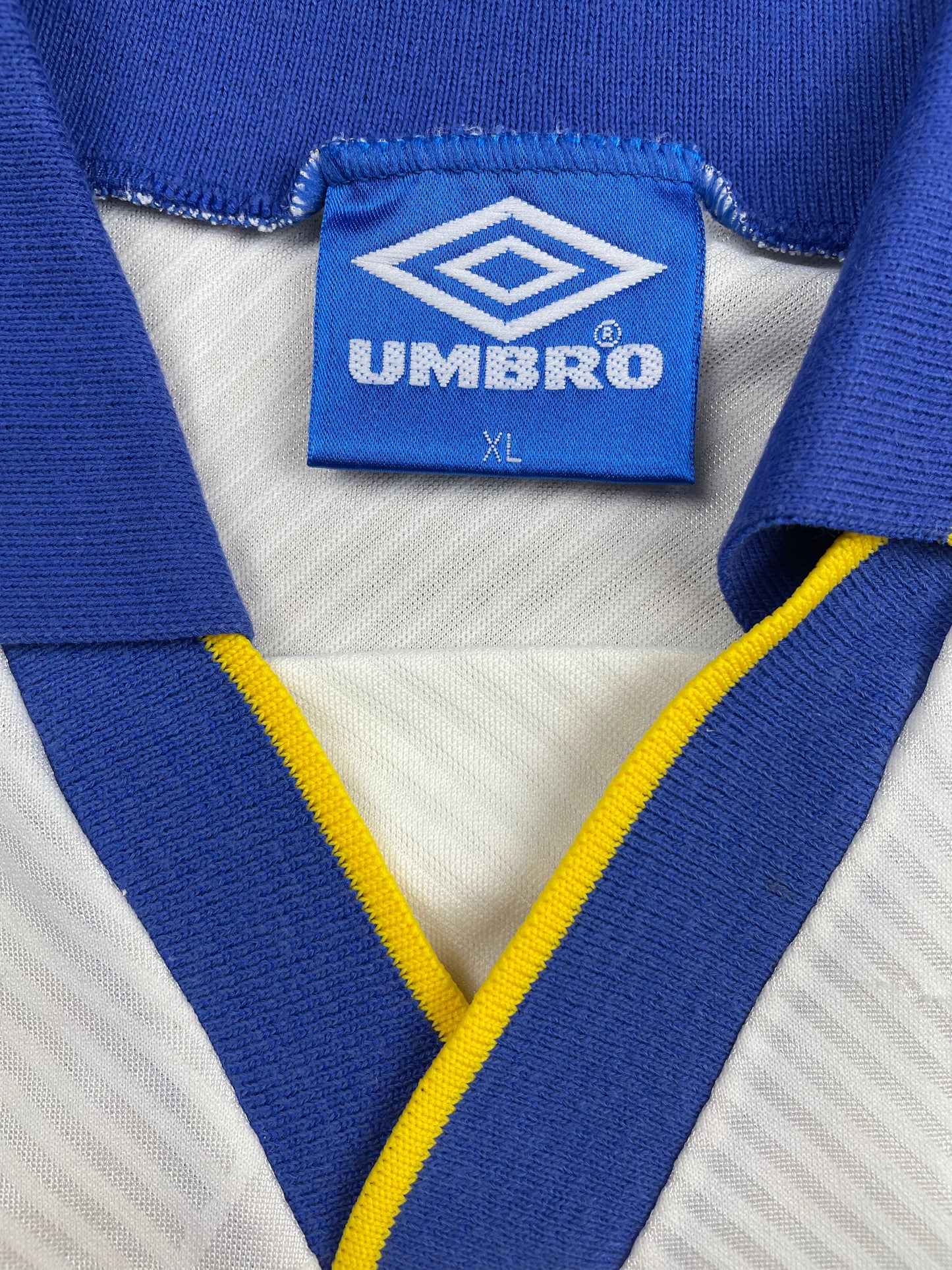 Match Shirt • Club • Parma • 1994 • Umbro • Home • #6 • Fernando Couto • Match Worn