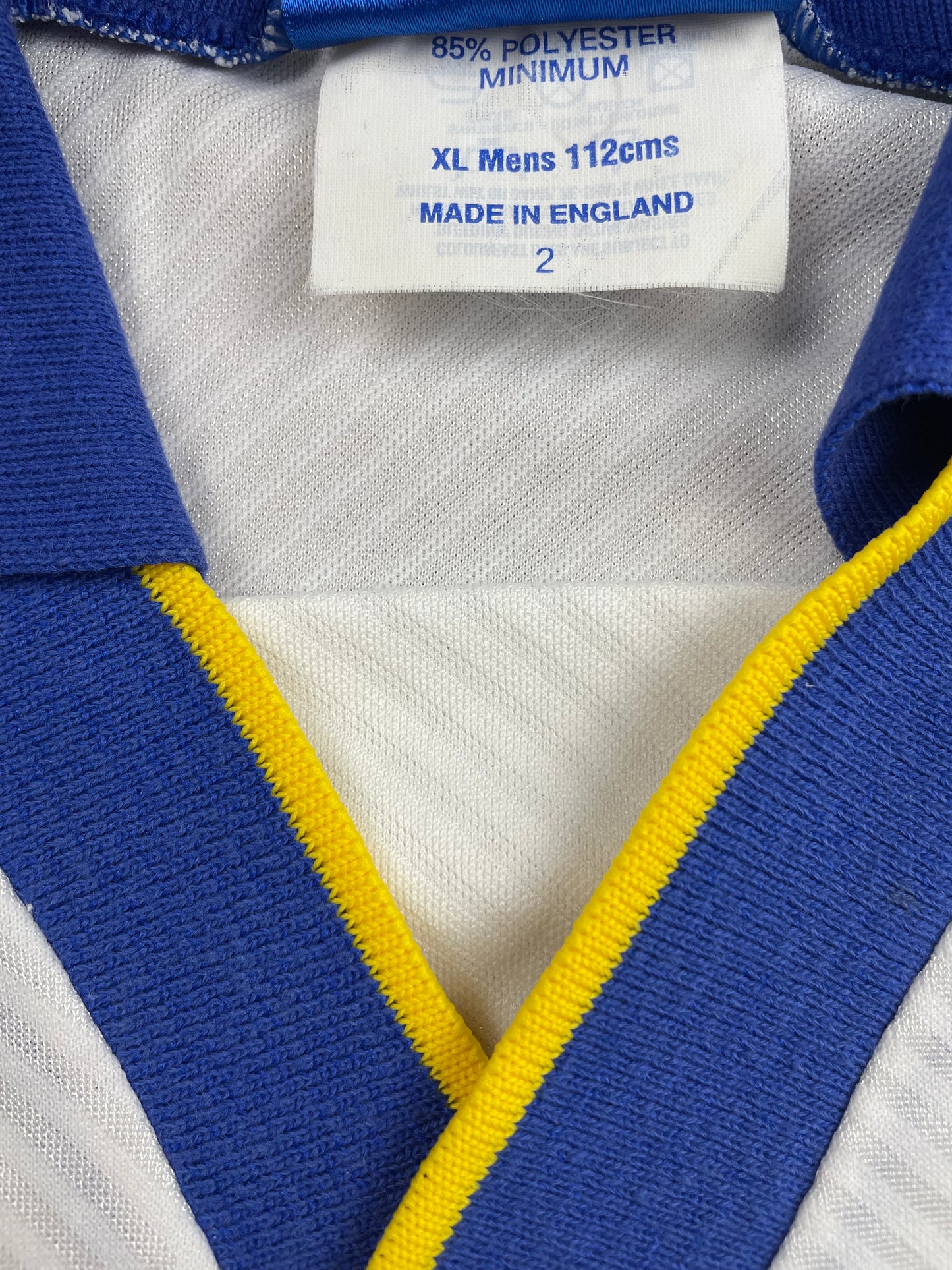 Match Shirt • Club • Parma • 1994 • Umbro • Home • #6 • Fernando Couto • Match Worn