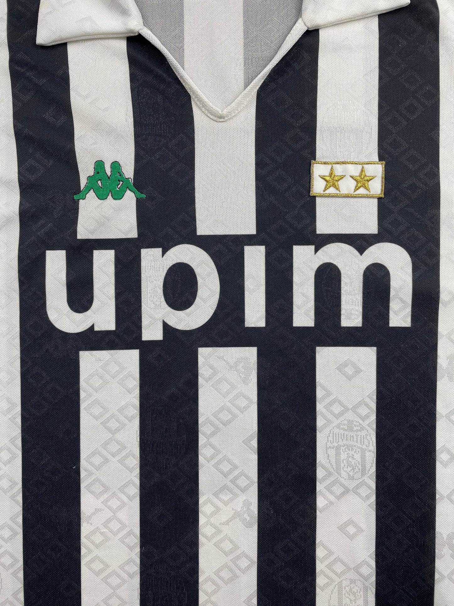 Match Shirt • Club • Juventus • 1991 • Kappa • Home • #7 • Paolo di Canio • Match Worn