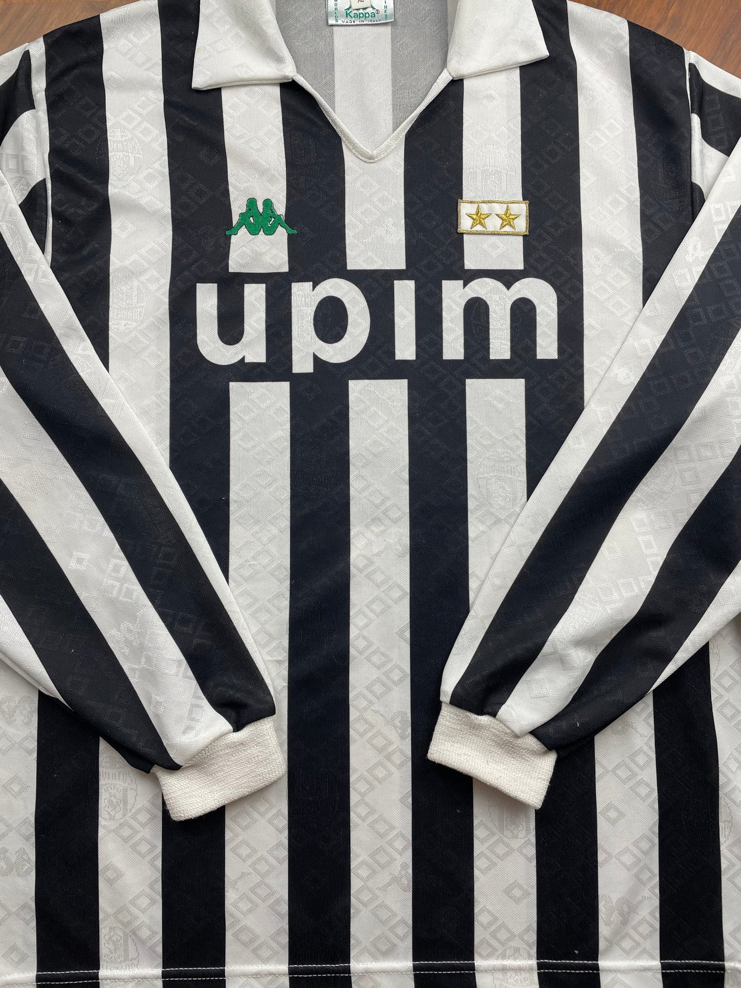 Match Shirt • Club • Juventus • 1991 • Kappa • Home • #7 • Paolo di Canio • Match Worn