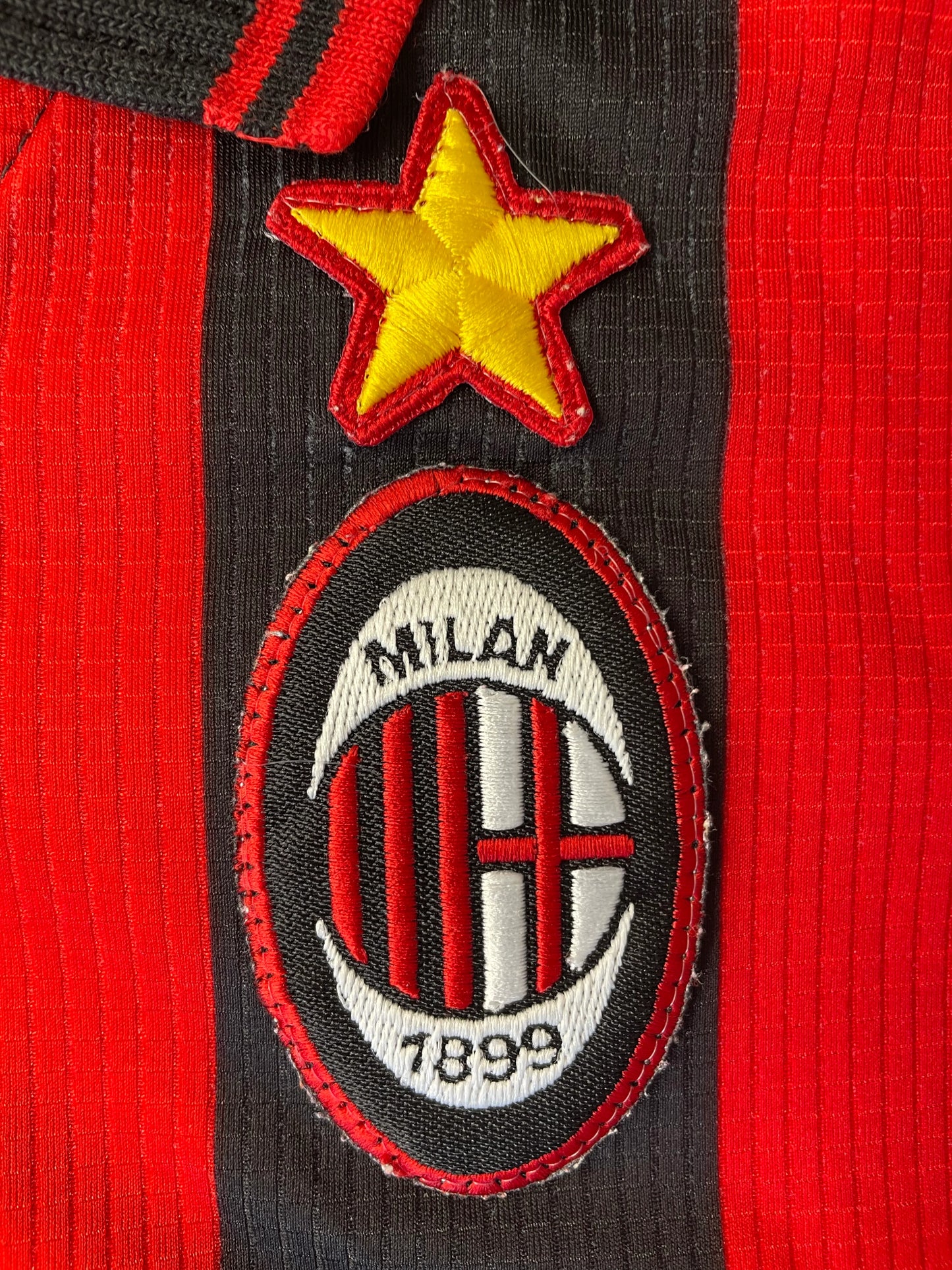 Store Shirt • AC Milan • 1997 • Lotto • Home • Size XL
