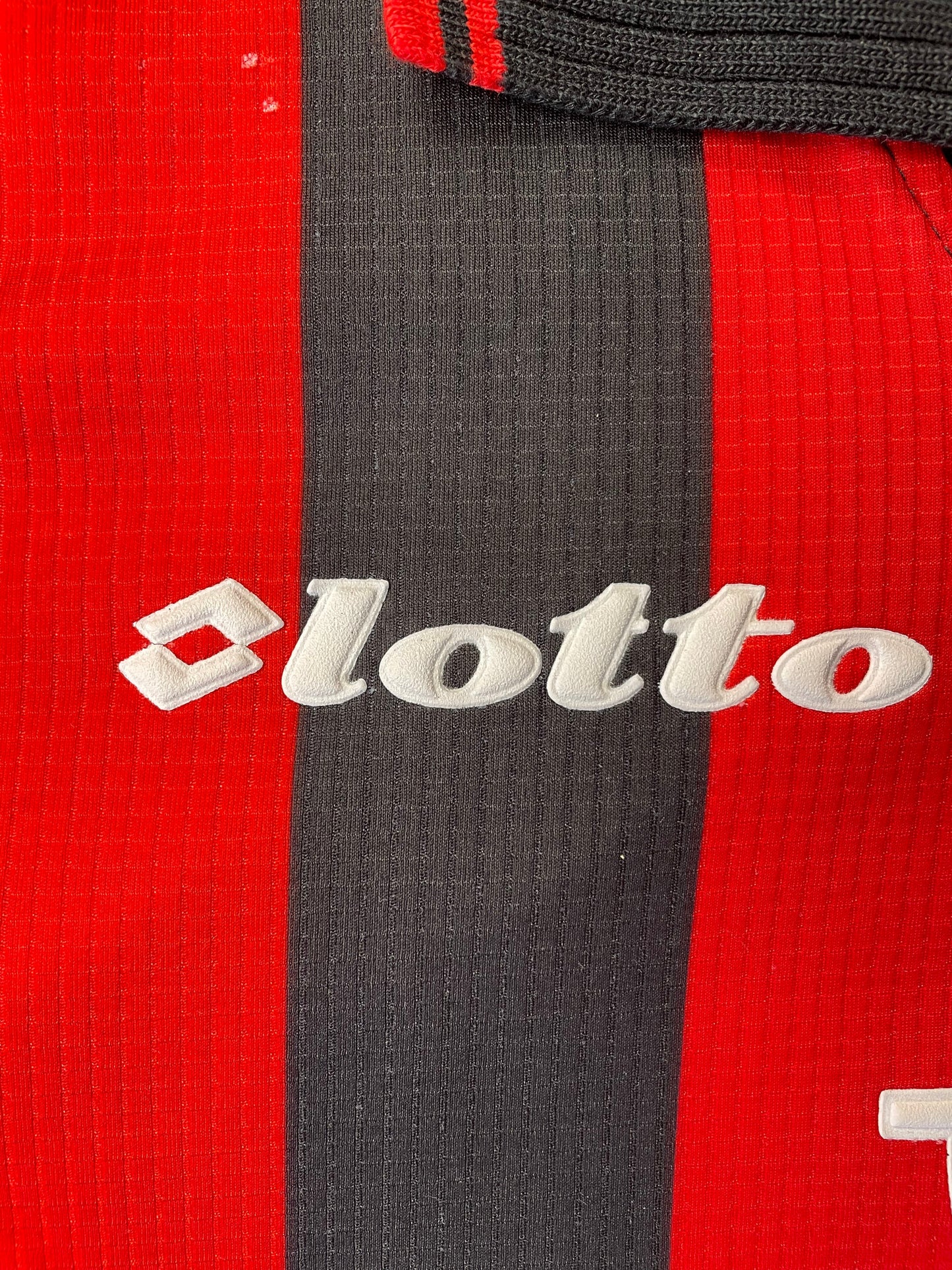 Store Shirt • AC Milan • 1997 • Lotto • Home • Size XL
