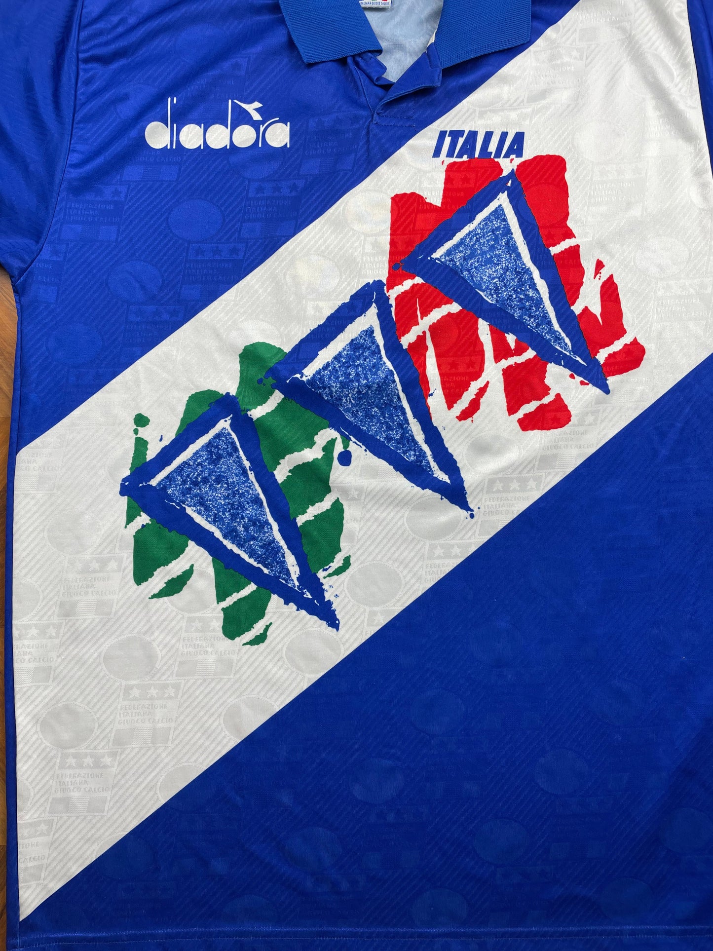 Player Issue Training • Italia • 1994 • Paolo Maldini • Diadora Training Top